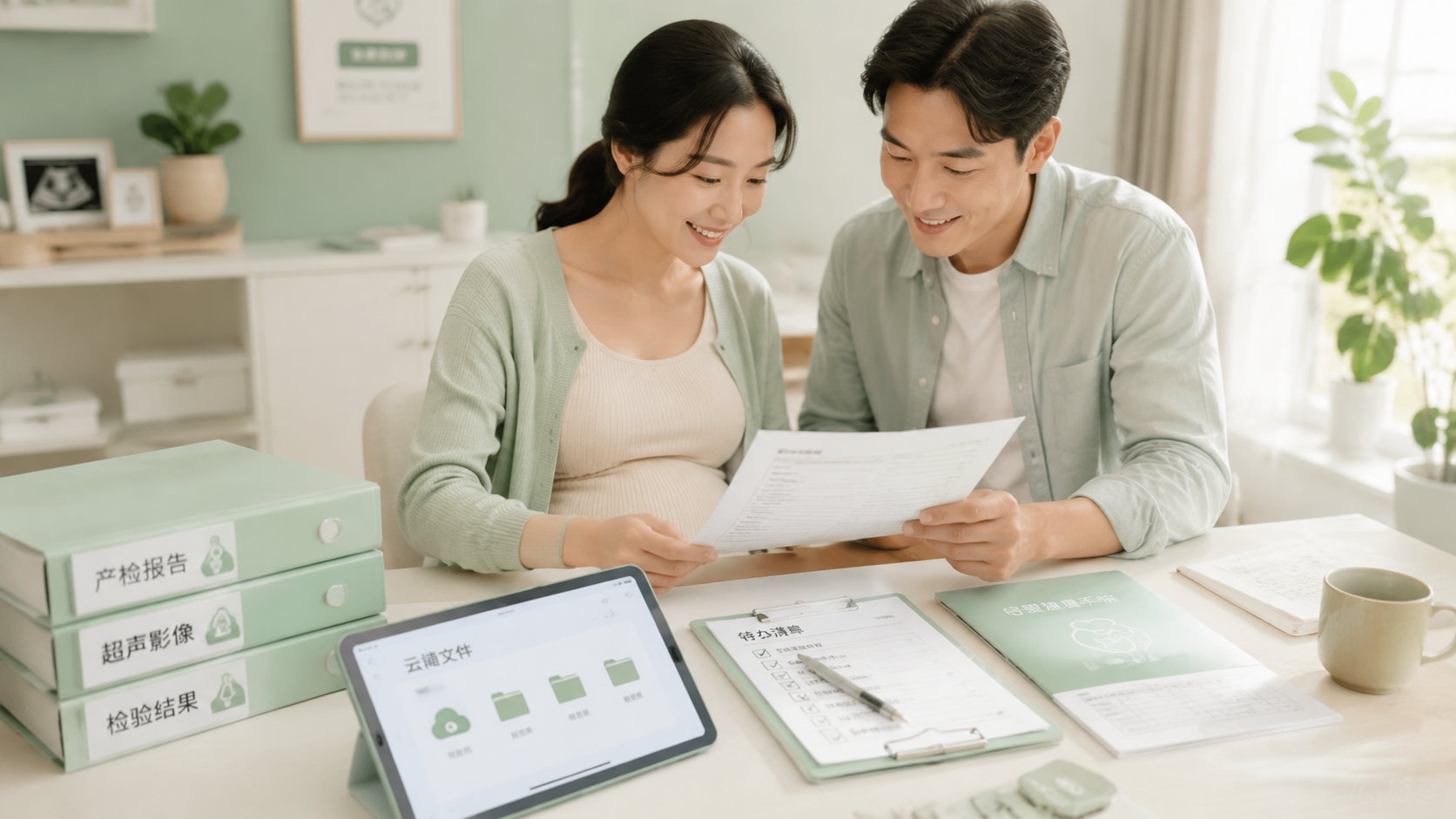 产检资料乱糟糟？三步搞定高效孕期档案