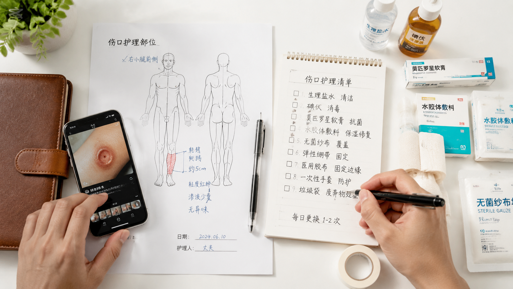 产后伤口面诊指南：三步准备告别焦虑