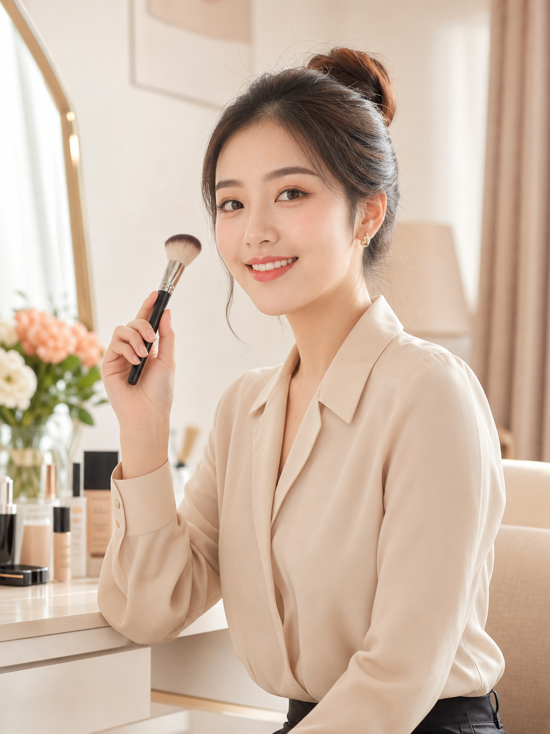 备孕必须素颜？这套安全通勤妆太绝了