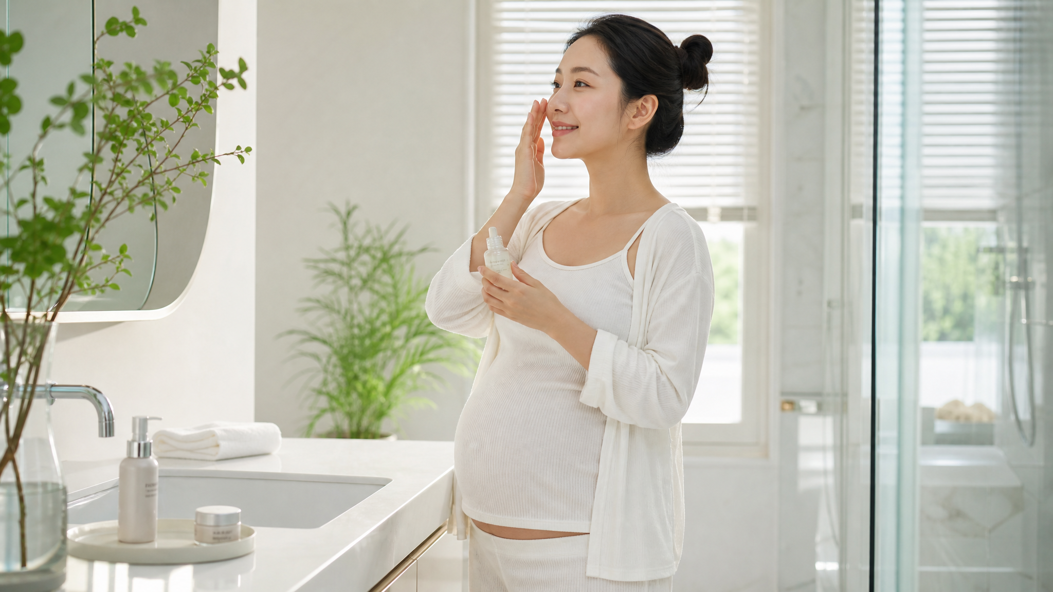 孕期长斑不敢涂？这招夜间抗氧太绝了