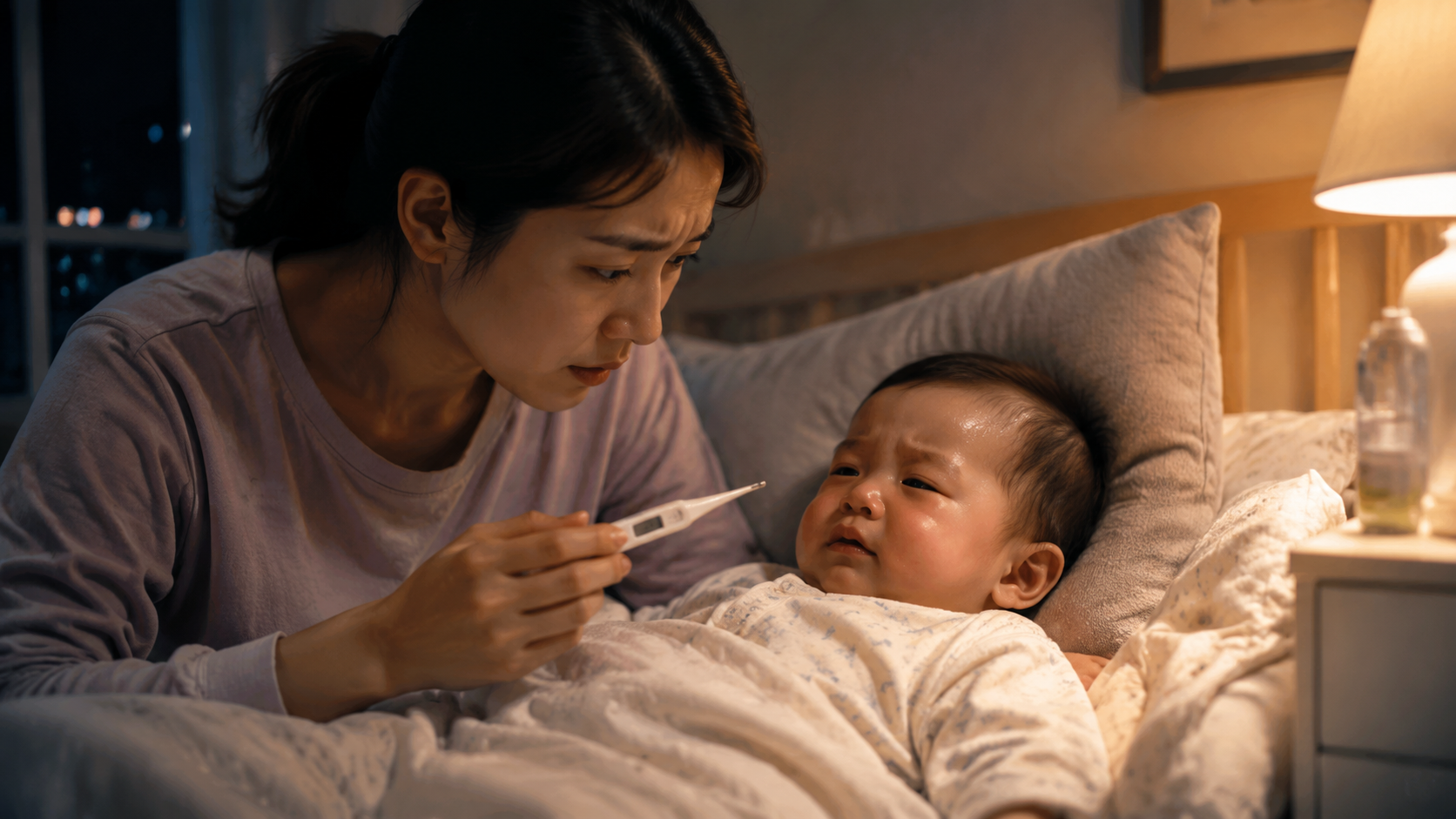 宝宝发烧伴腹泻？喂错退烧药当心伤肾