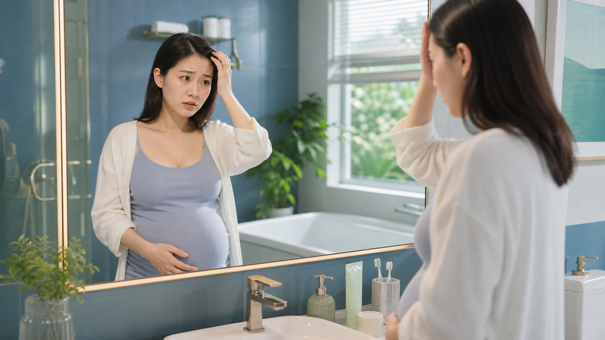 发际线红痒起屑？孕期脂皮自救指南