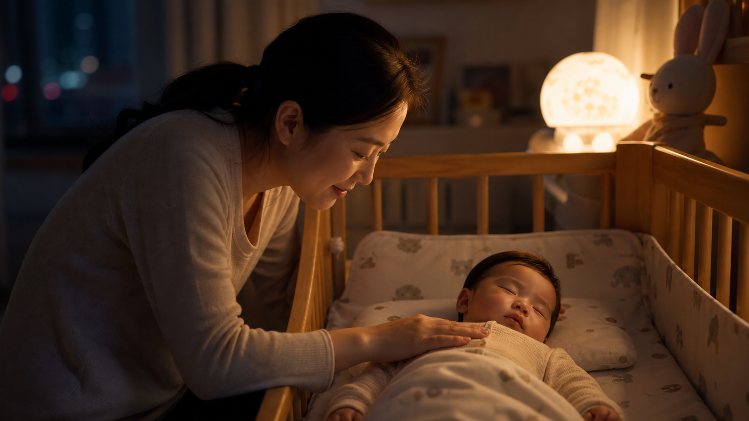 半夜疯狂翻身夜醒？三步无感安抚拯救睡眠