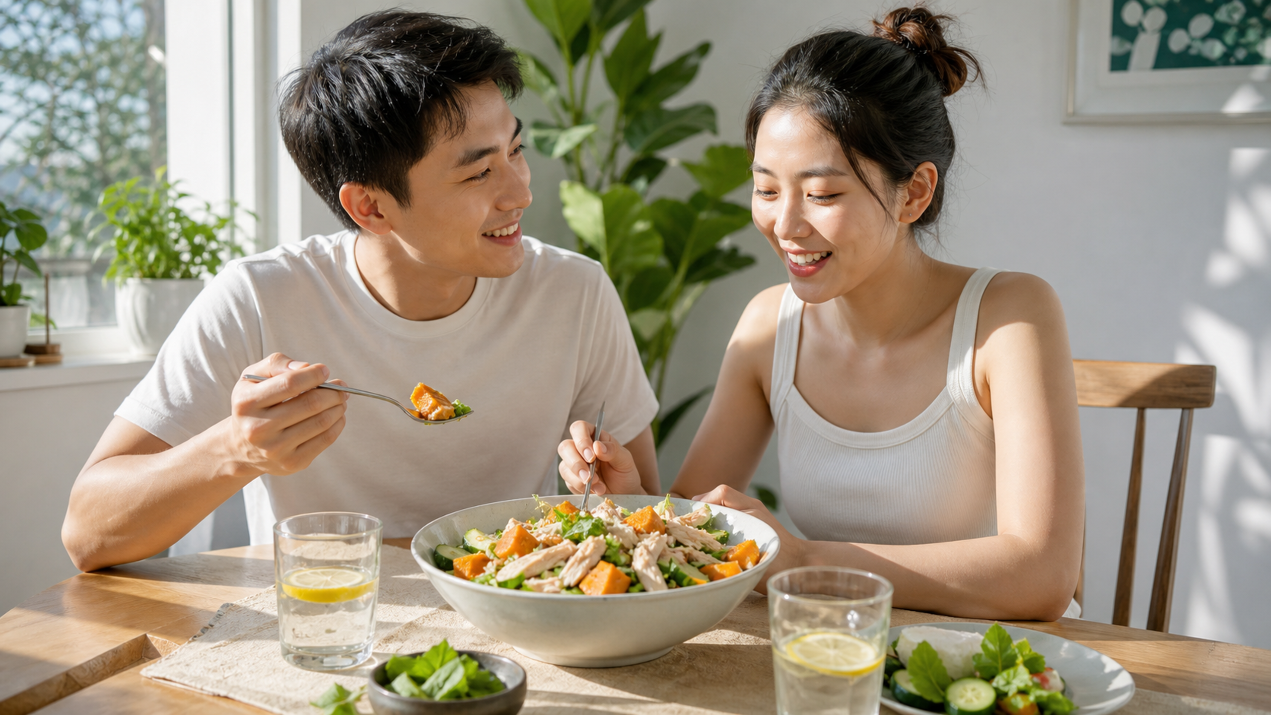 夏日稳糖不长胖，这碗常温减脂餐绝了