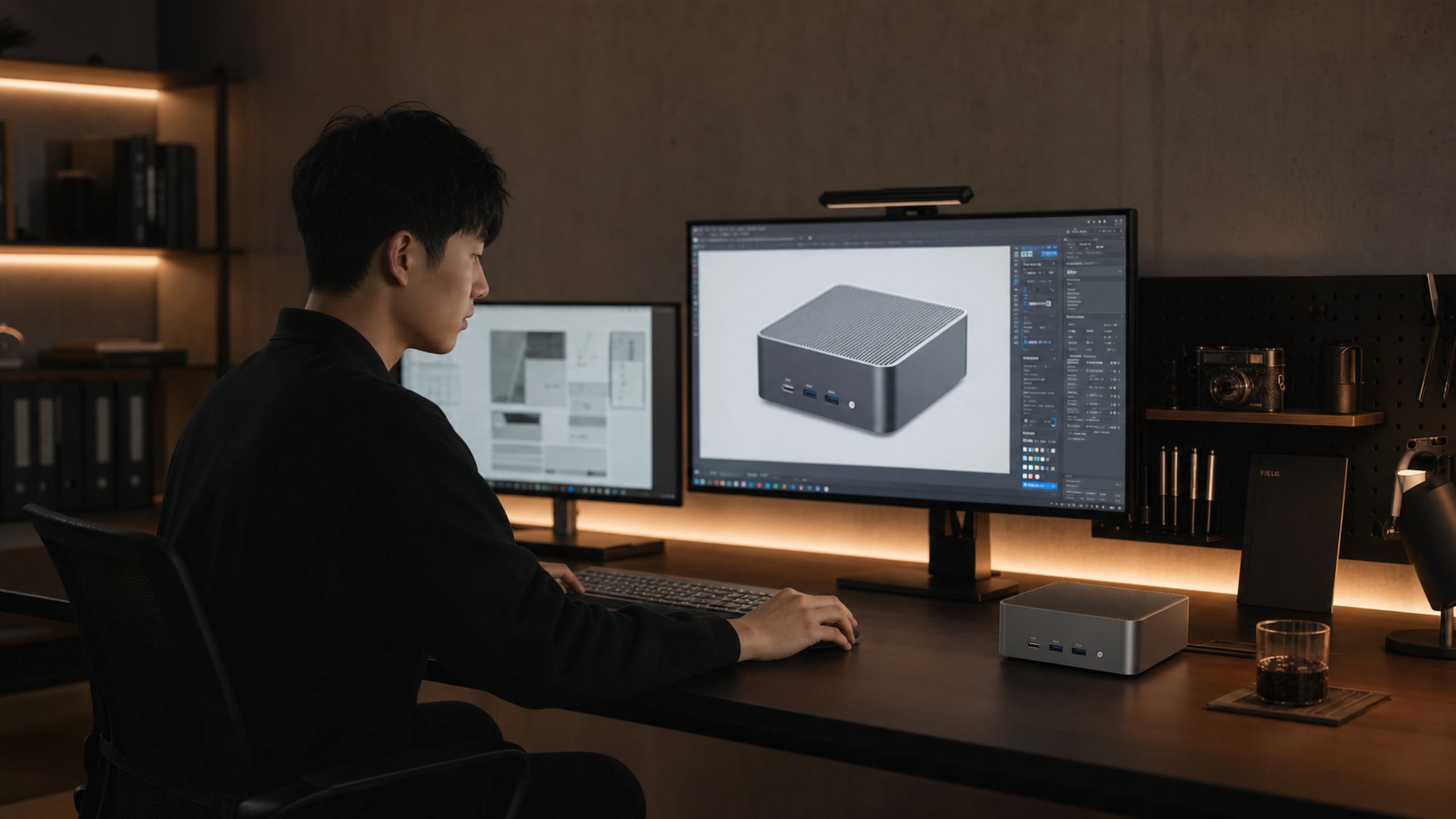 A high-quality, photorealistic image of a minimali