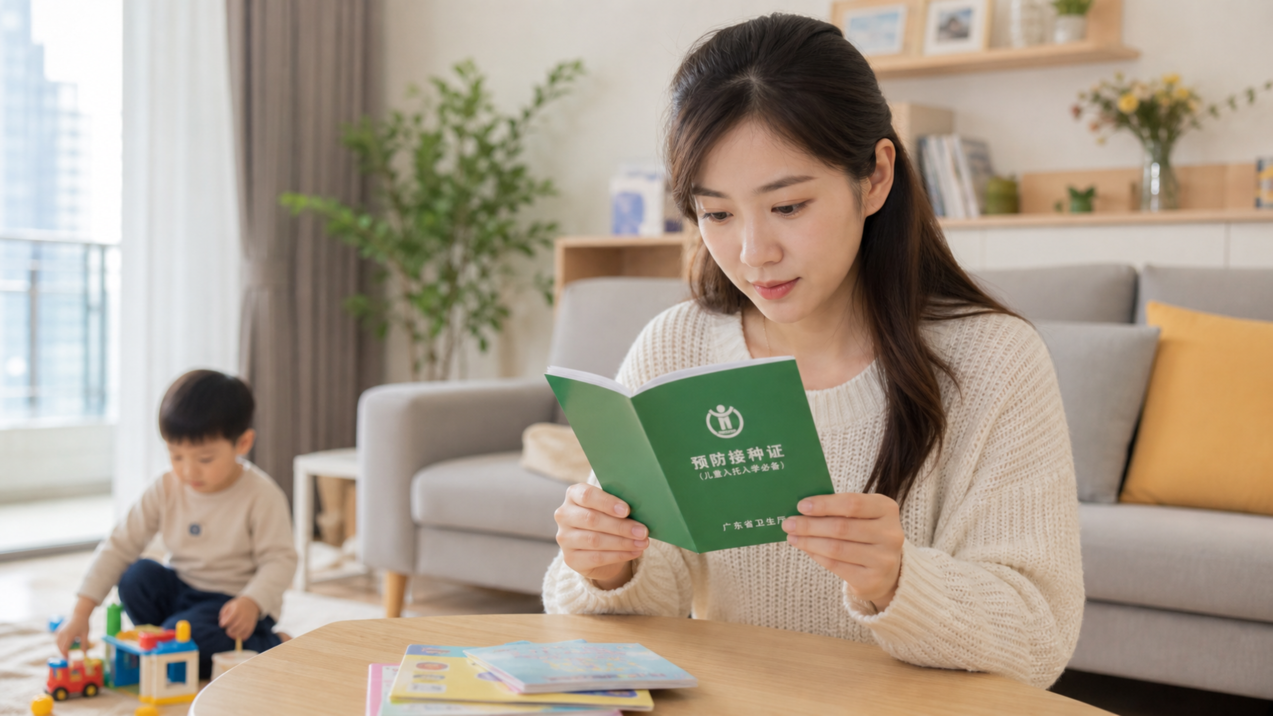 A warm and bright photography style image, a young