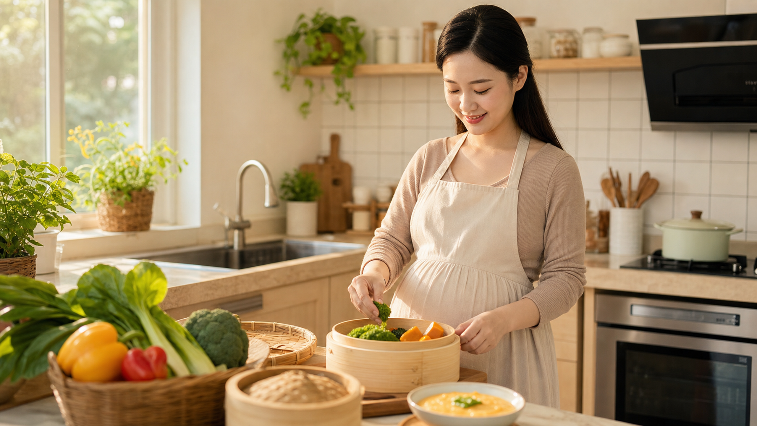 换个做法就不吐？孕期养胃烹饪指南