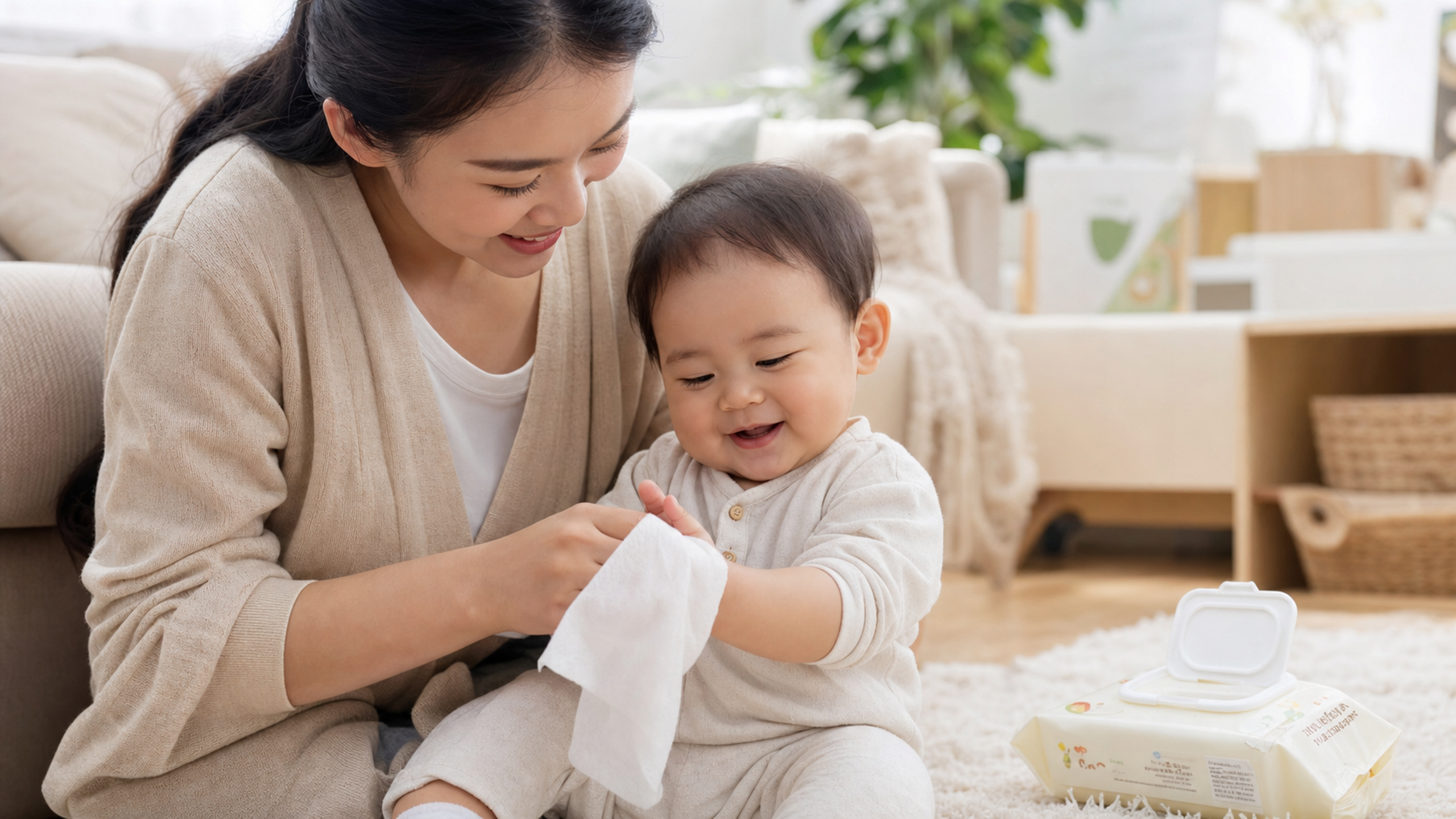 婴儿湿巾别乱囤！这四个字骗了多少人