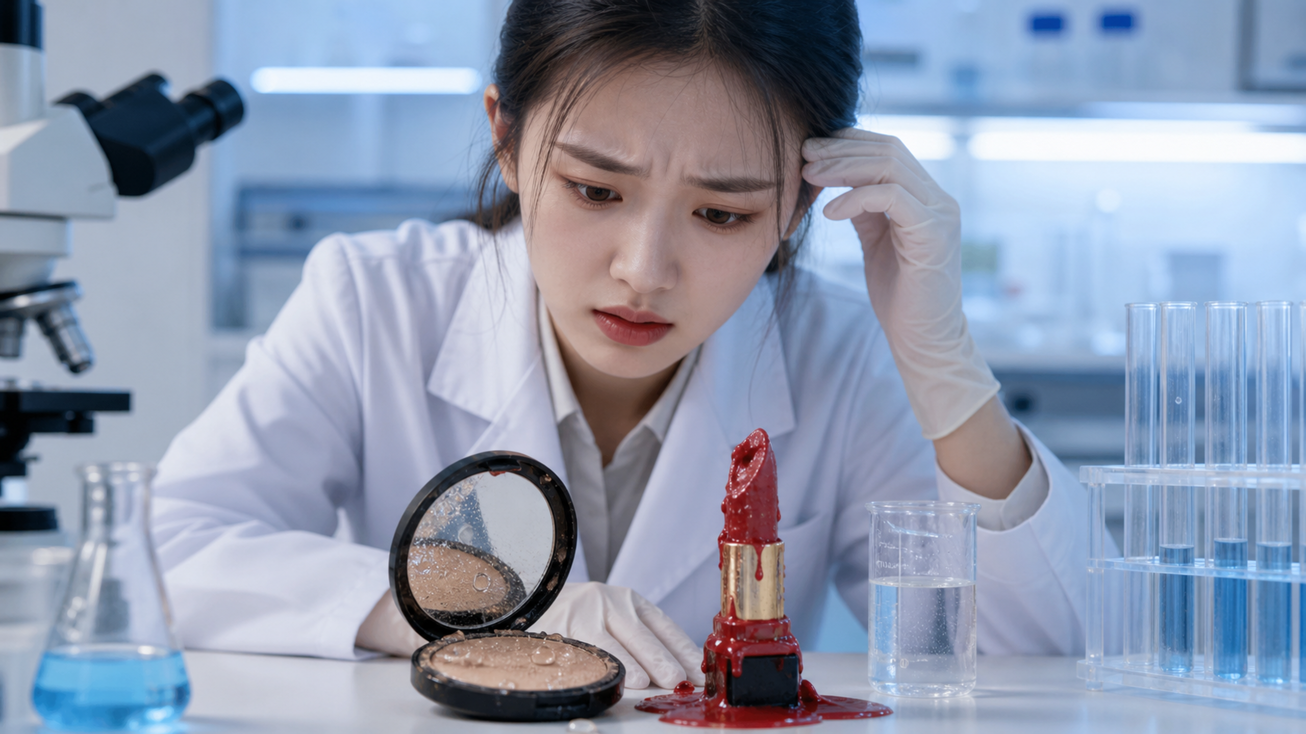 车内暴晒2小时，你的口红还能用吗？