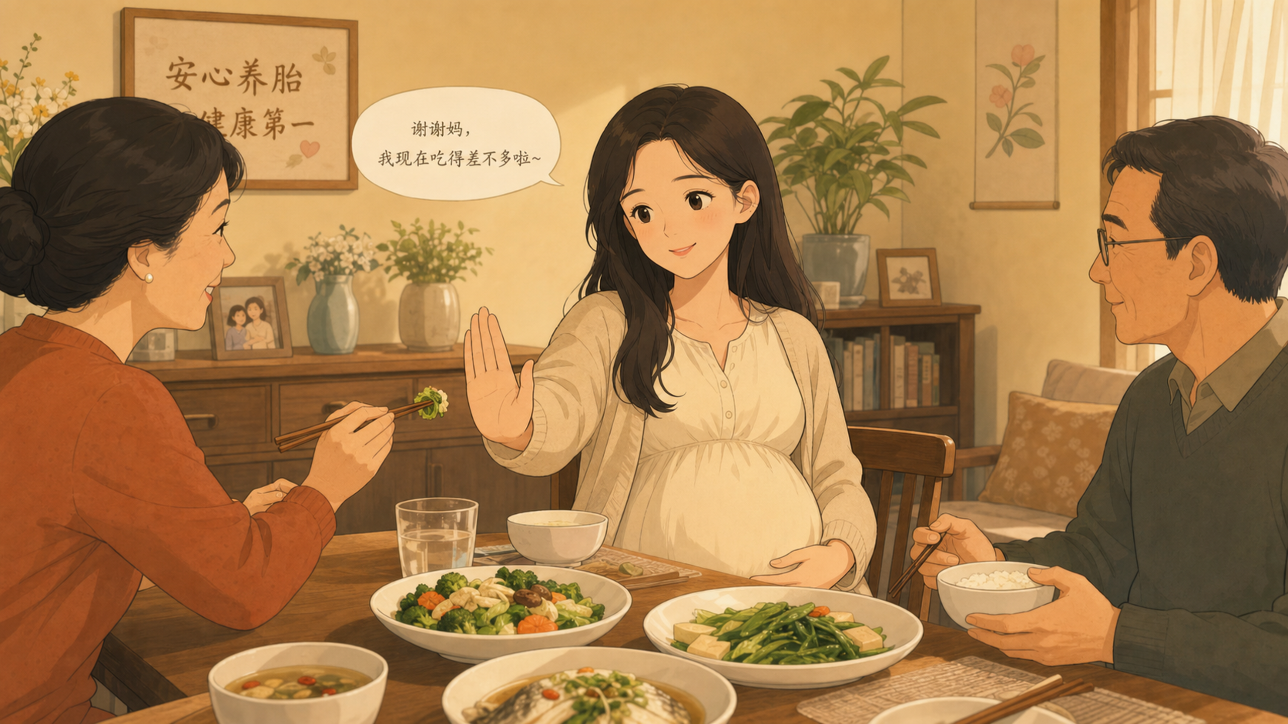 孕吐期饭局生存指南，拒绝劝吃不内耗