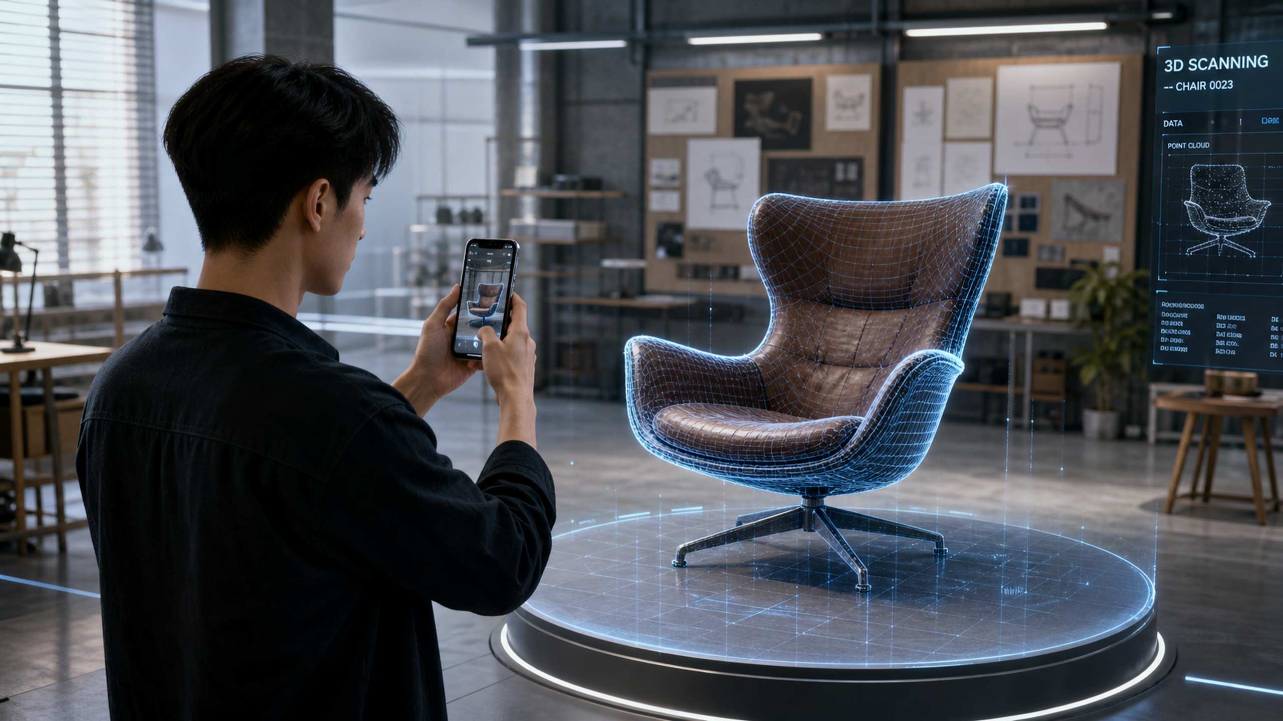 没有专业设备？一部手机搞定3D建模