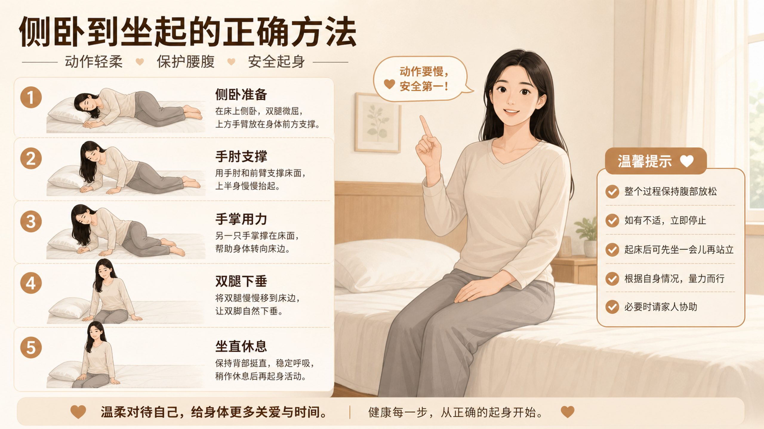 产后肚子难消？停下卷腹做好这三件事