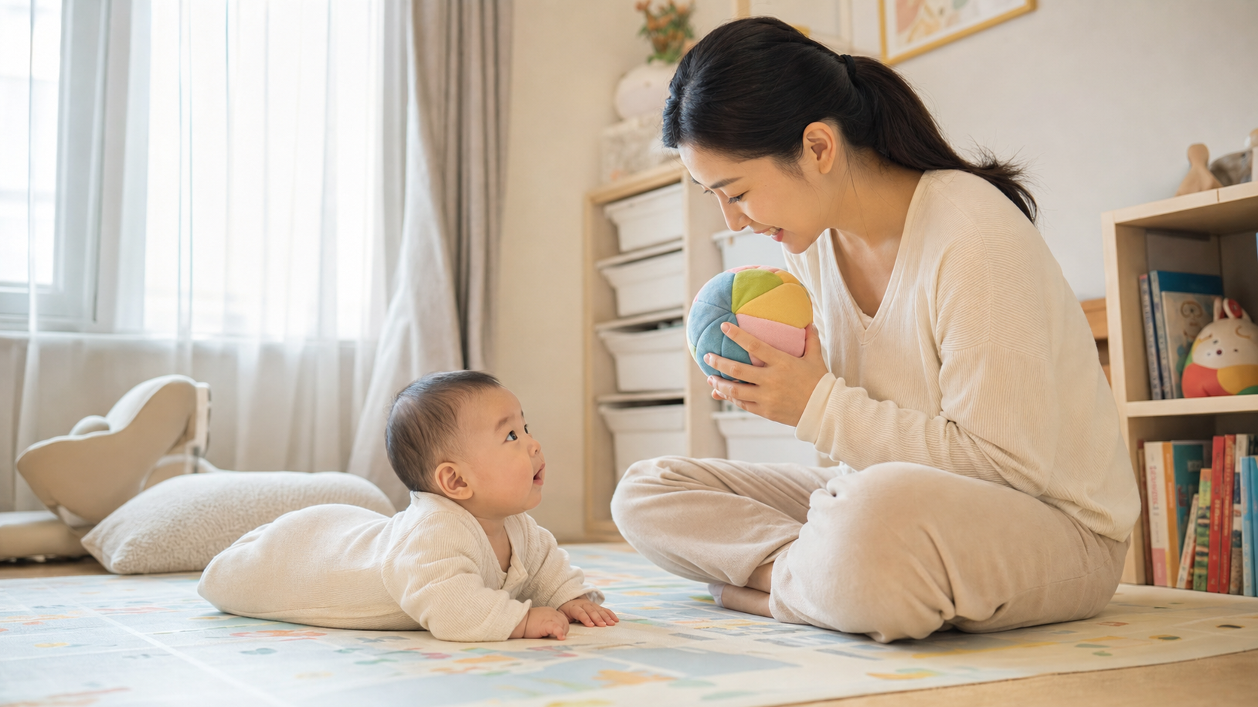 0到6个月宝宝在家怎么聊？这三句就够了