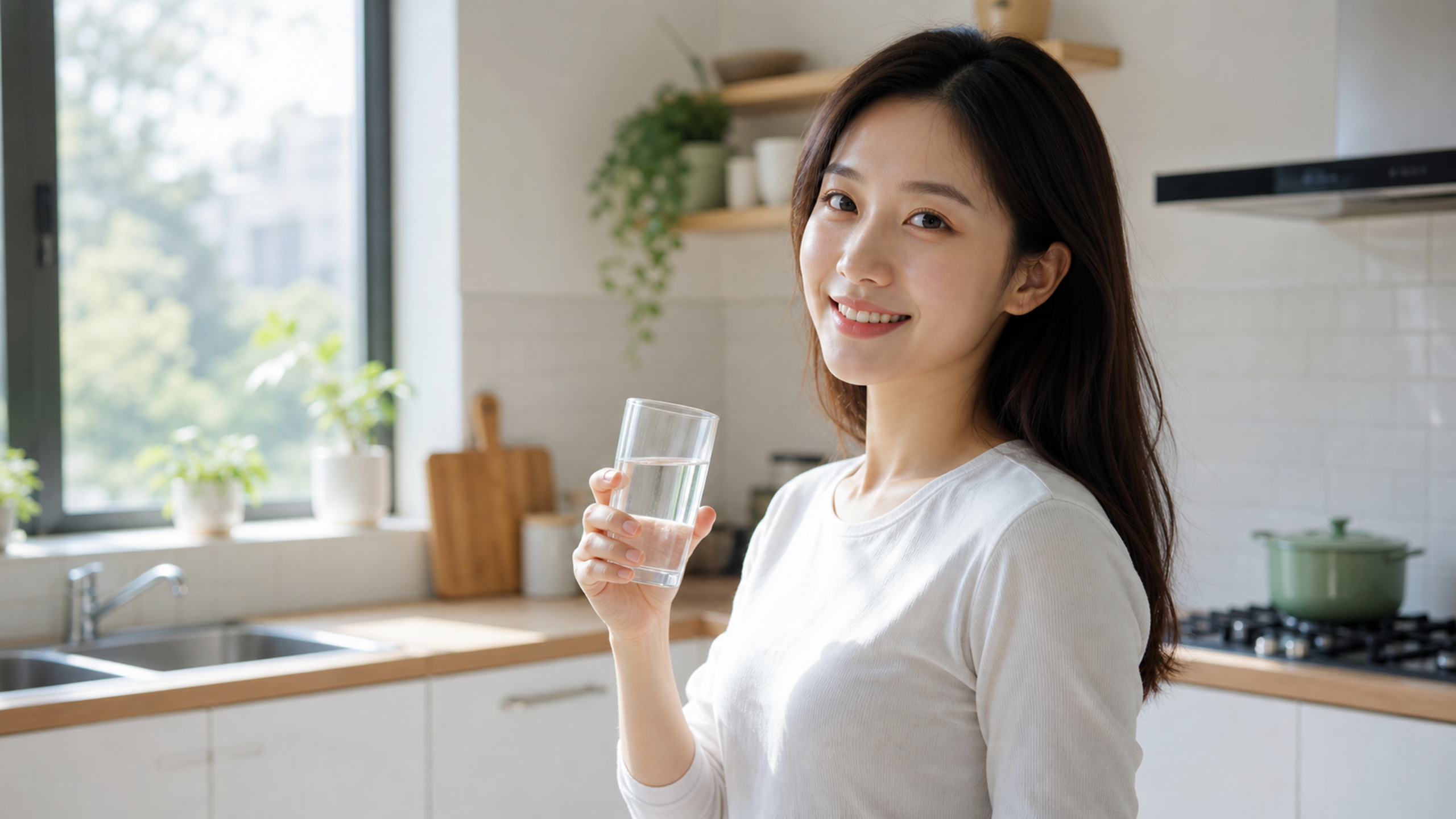 A realistic photography of a young Chinese woman s