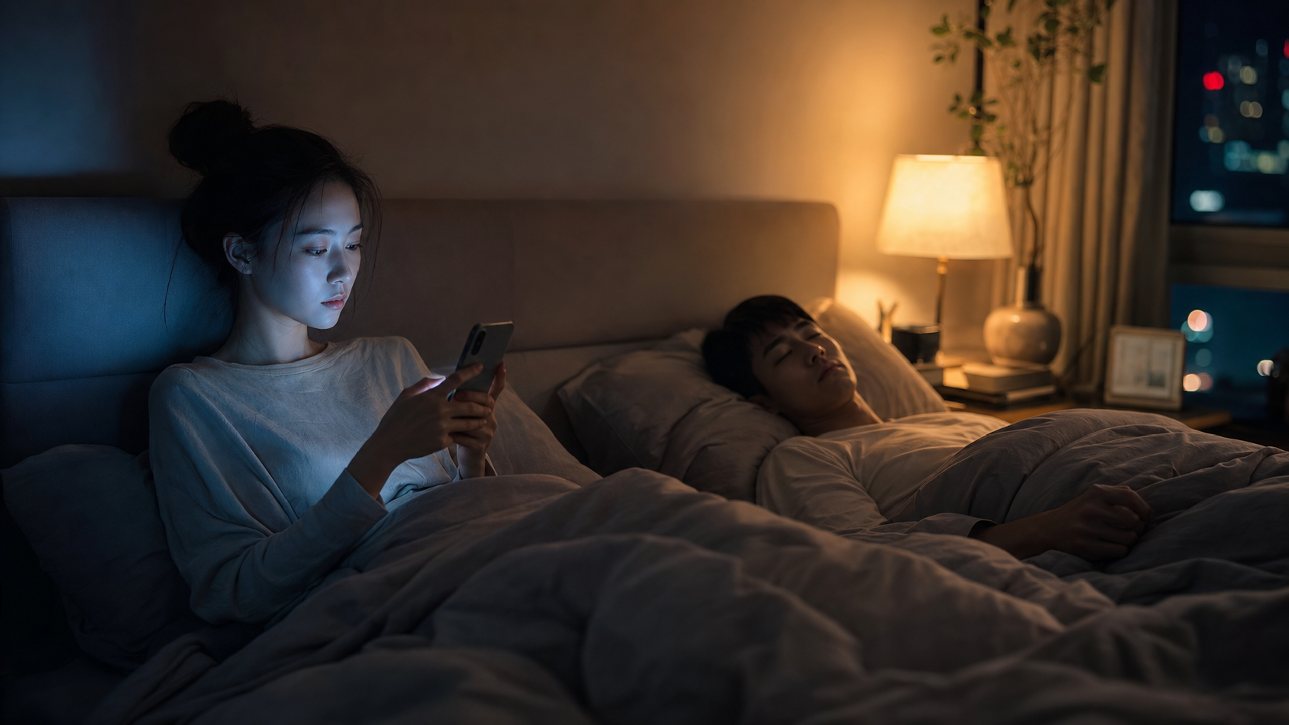 深夜工作消息毁了亲密？三招破解
