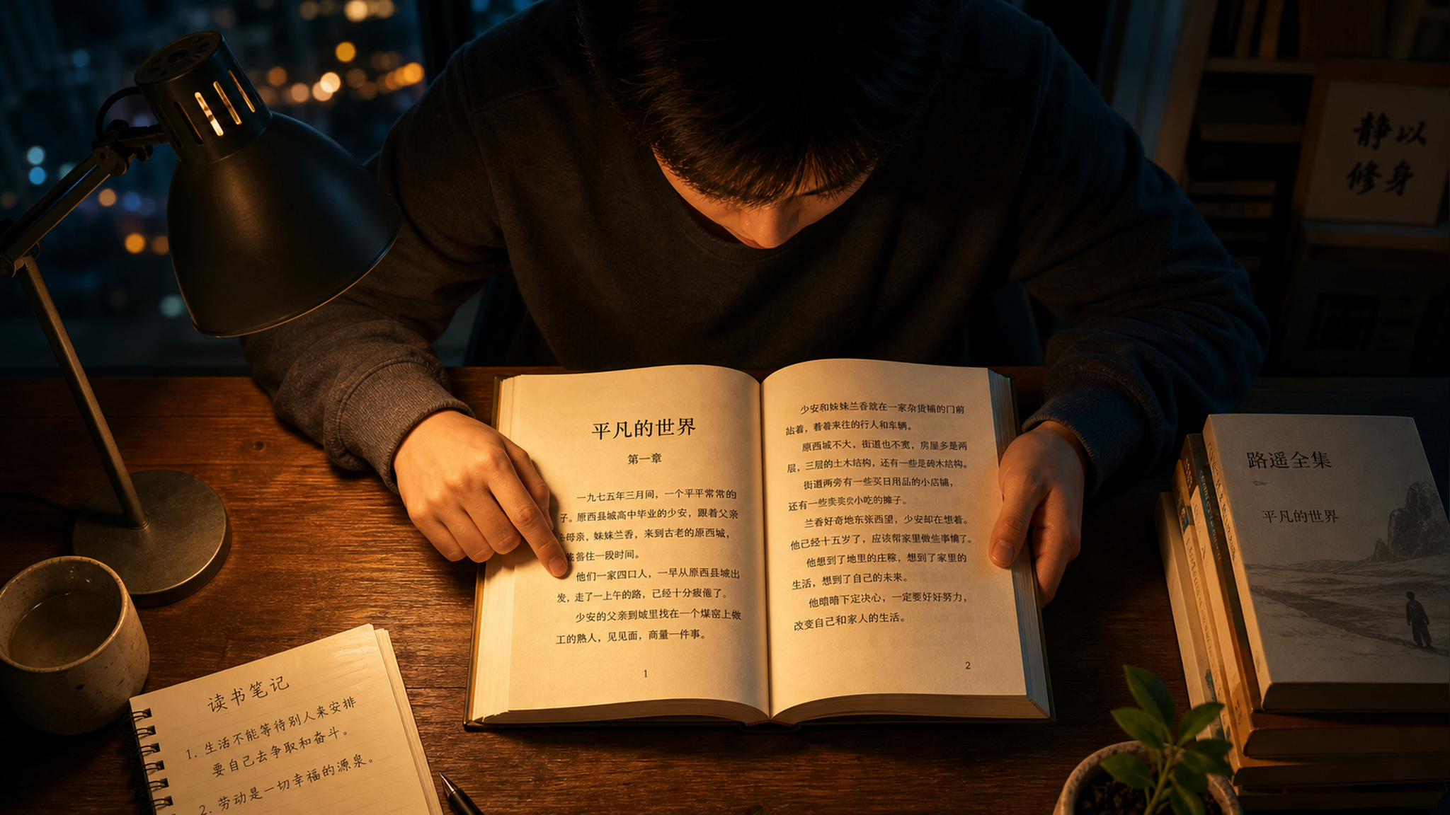 逃离社交倦怠，只需一盏夜读灯的时间