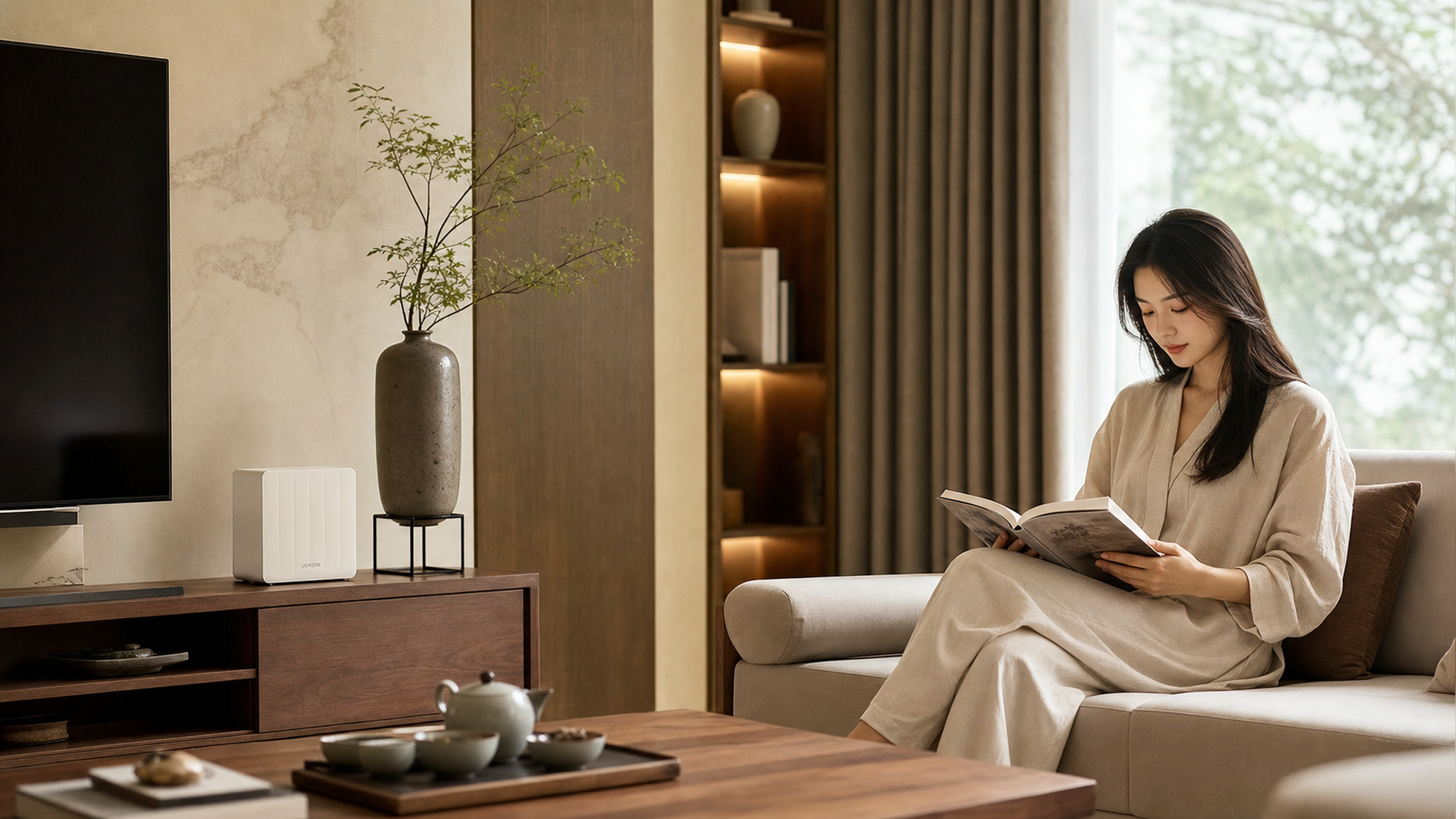 A cozy and aesthetically pleasing modern Chinese l
