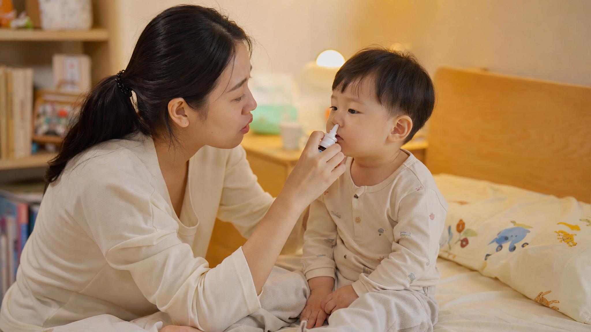 A warm and realistic photography of a young Chines