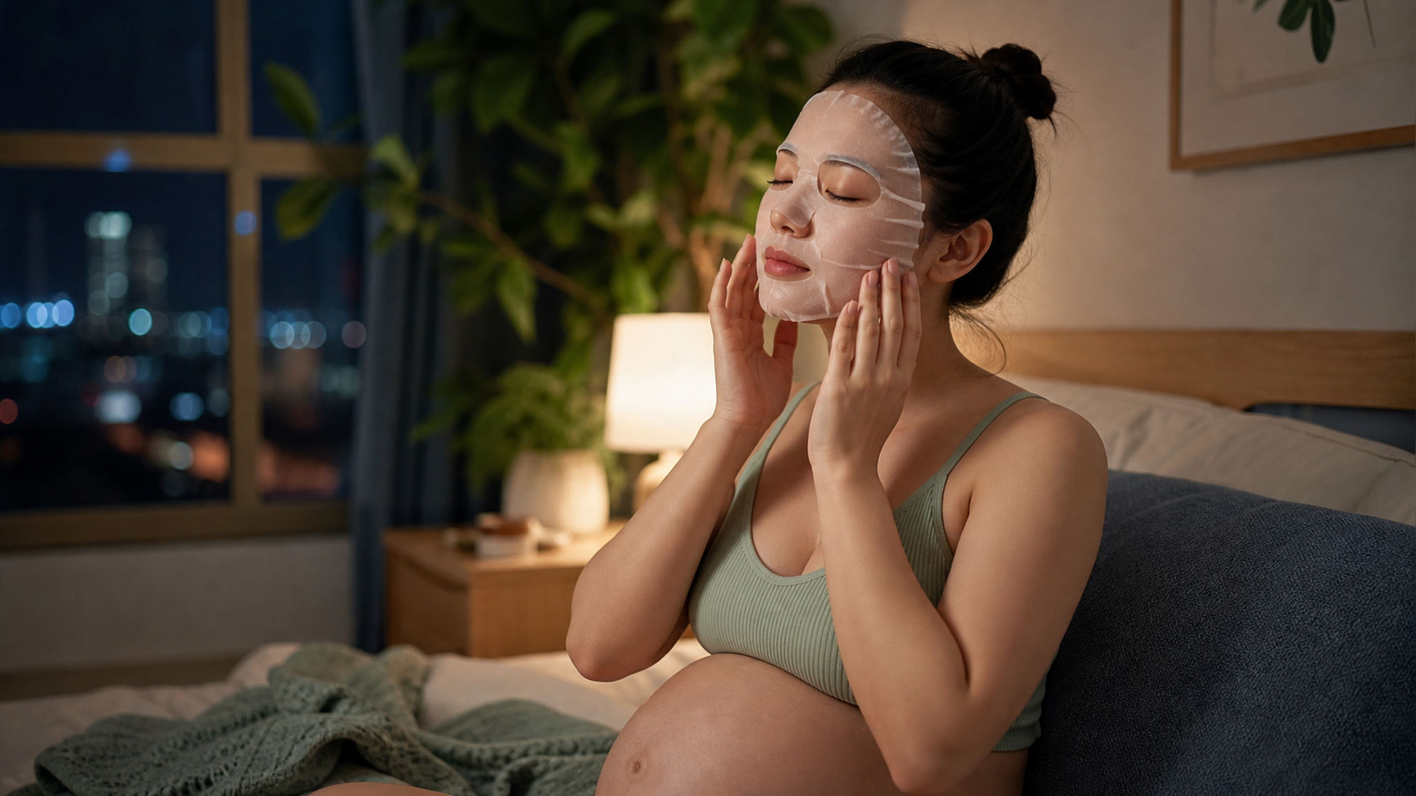 孕妈熬夜救星：告别刺痒的安全面膜清单