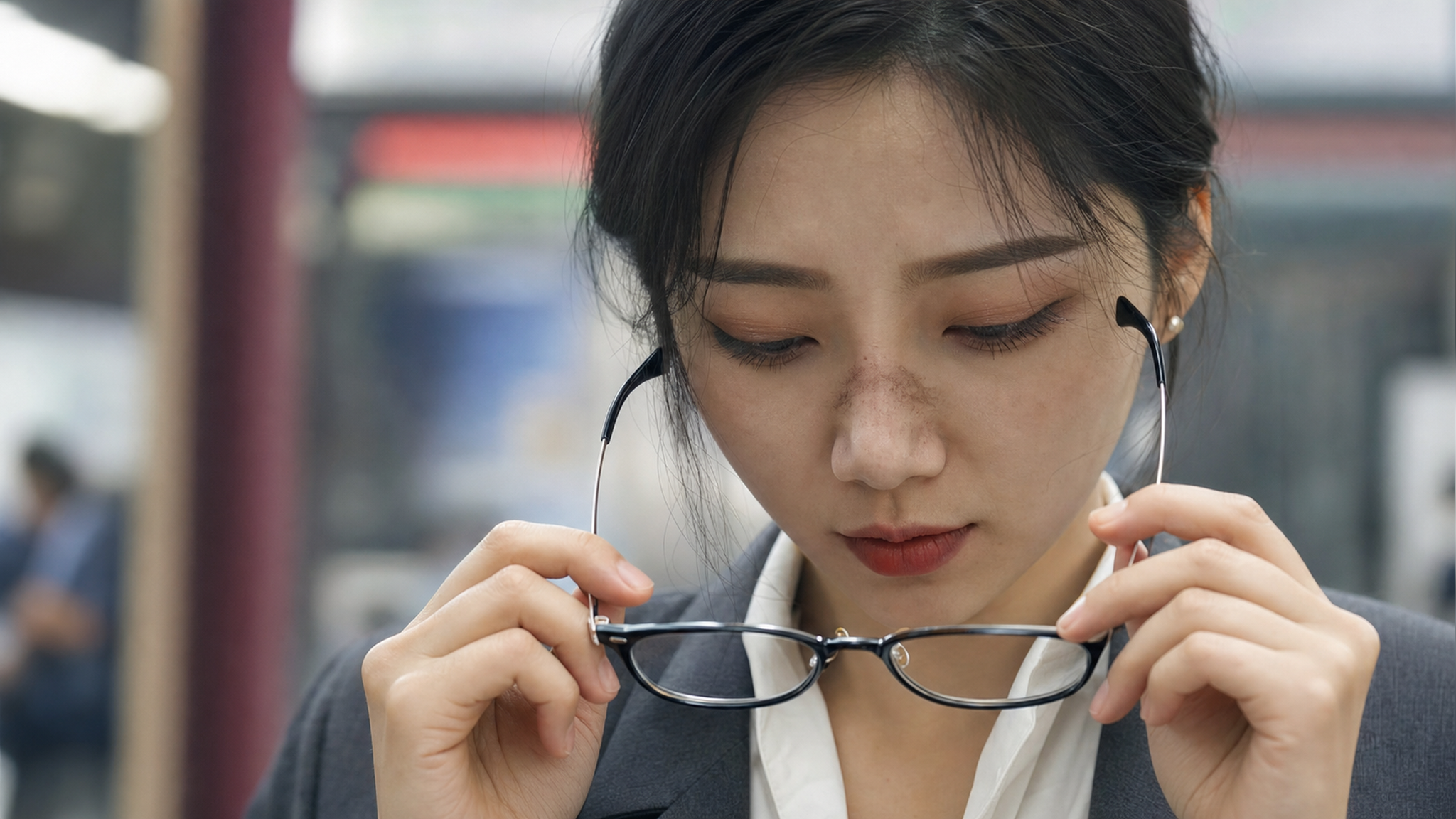 一戴眼镜就毁容？局部防脱妆硬核自救指南