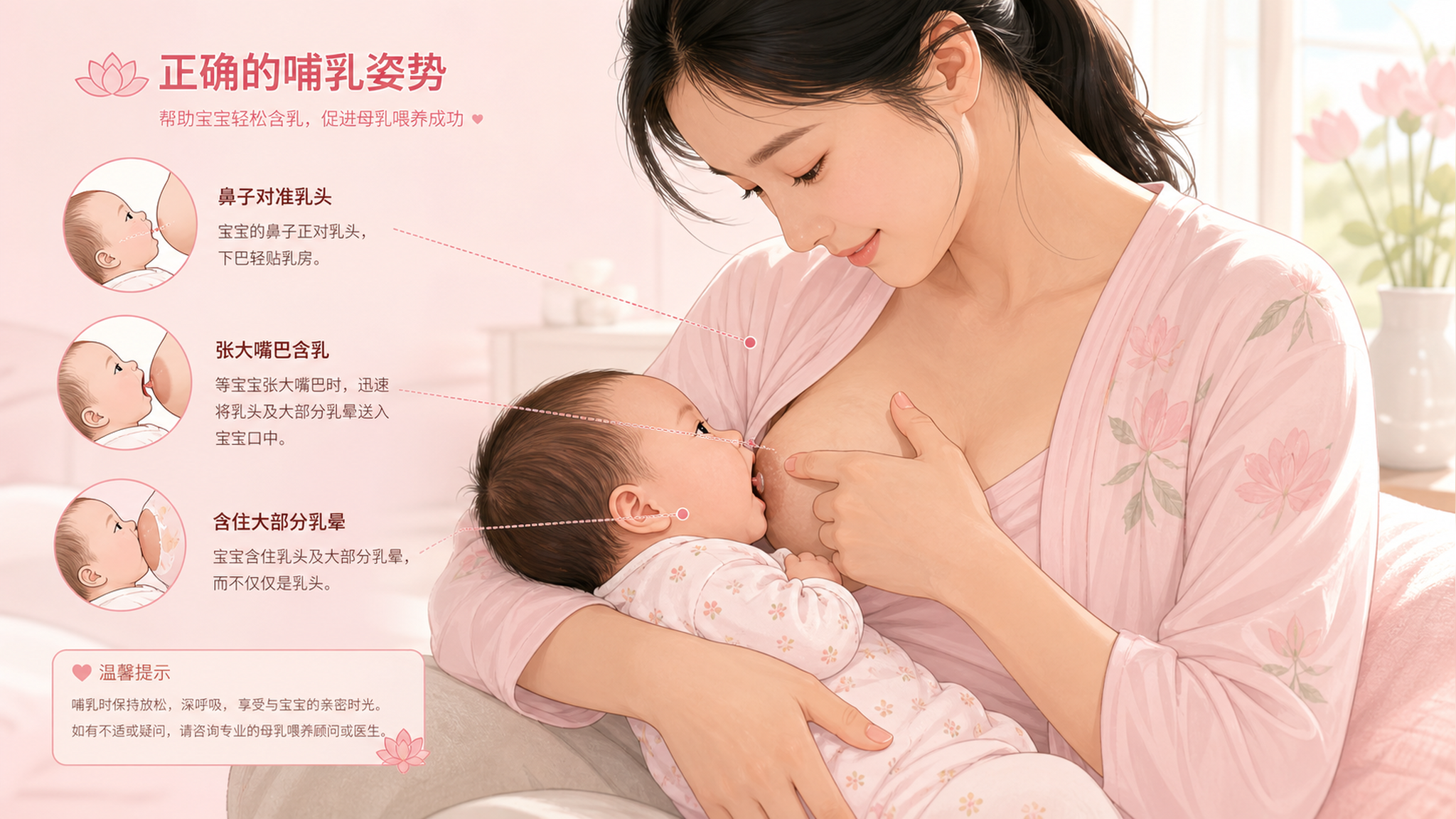 喂奶像上刑？三步无痛含接拯救新手妈妈