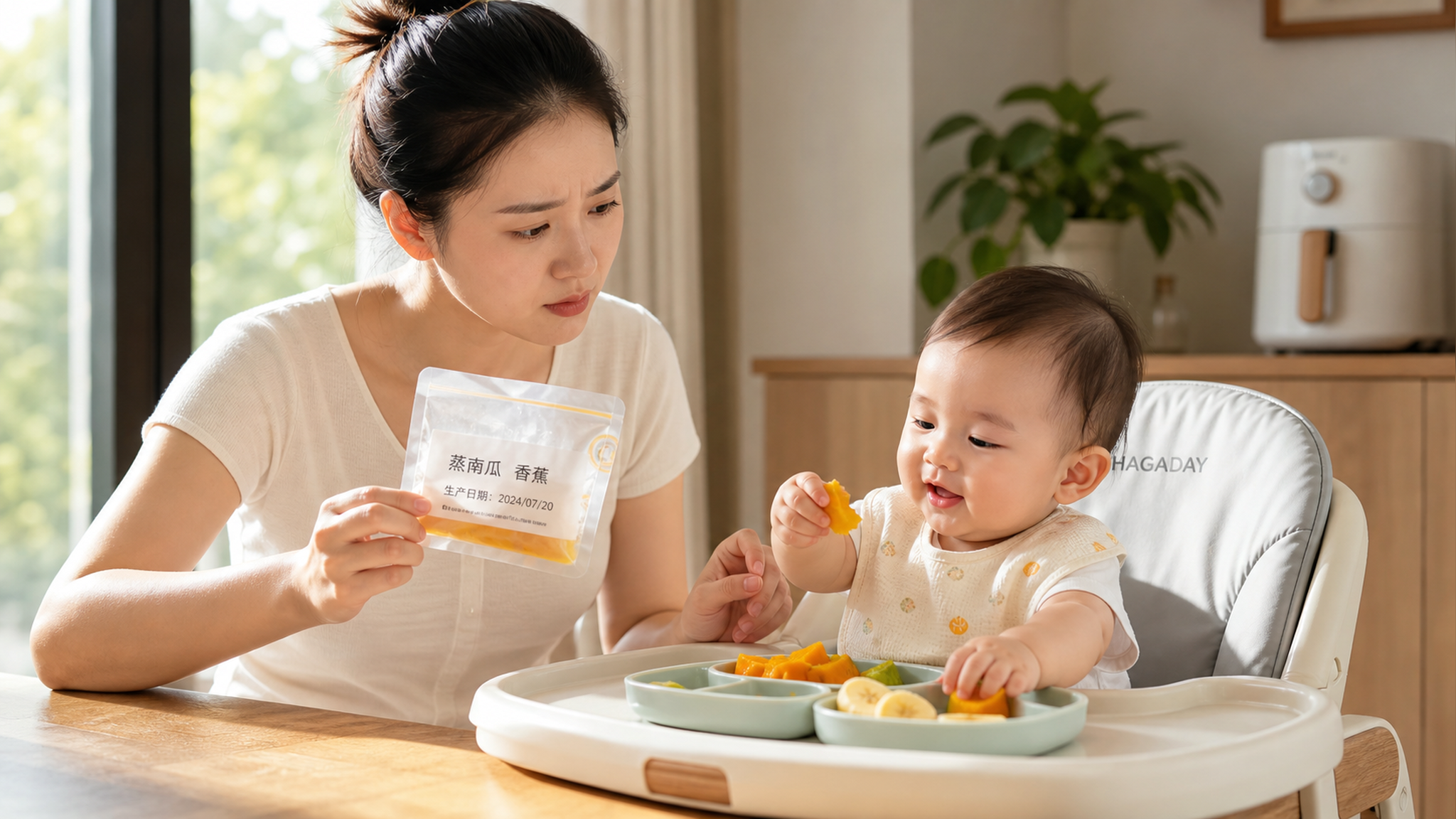 夏季辅食放多久会坏？一张表搞定保鲜