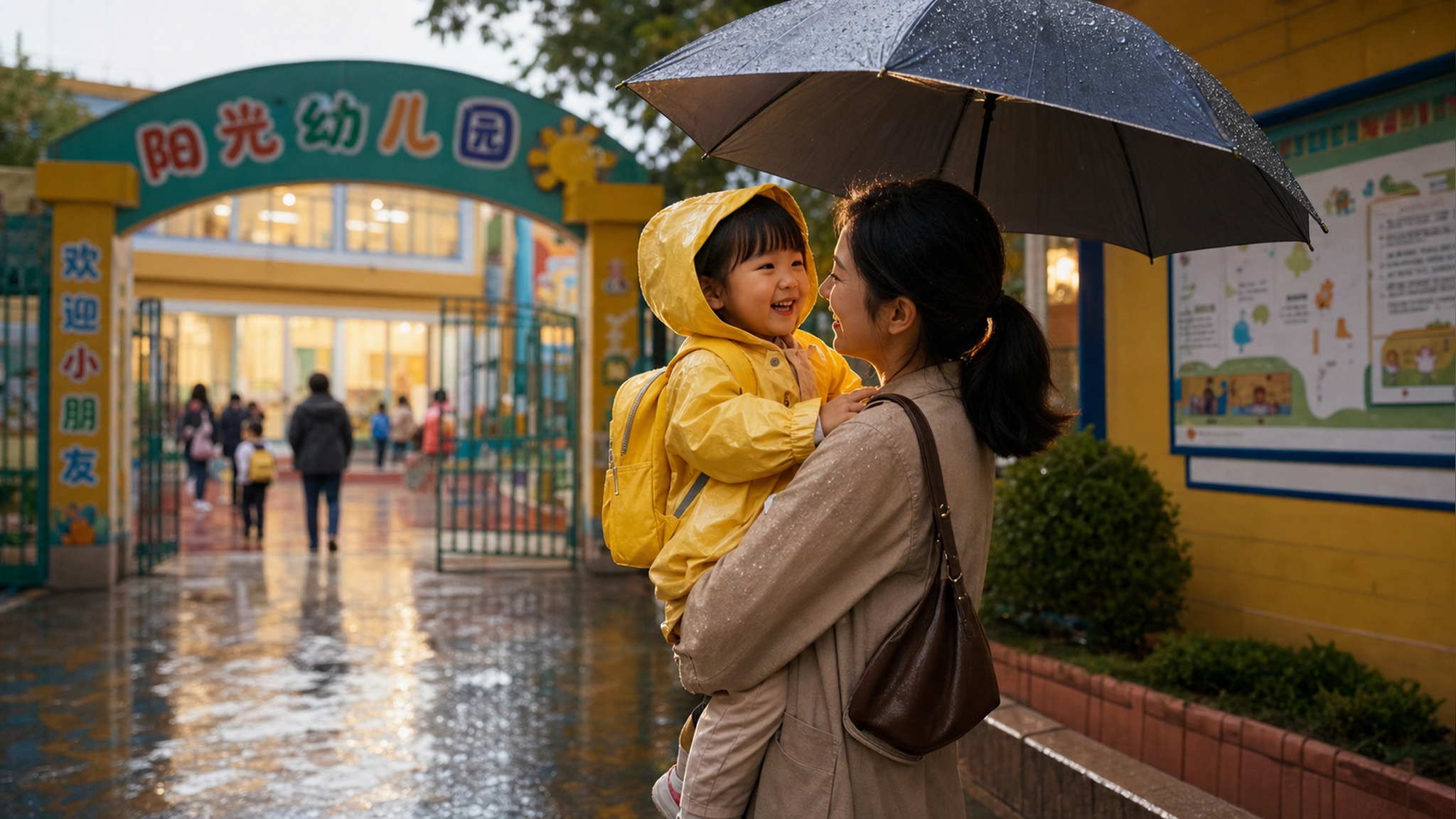 暴雨天接娃总迟到？这份自救指南请收好