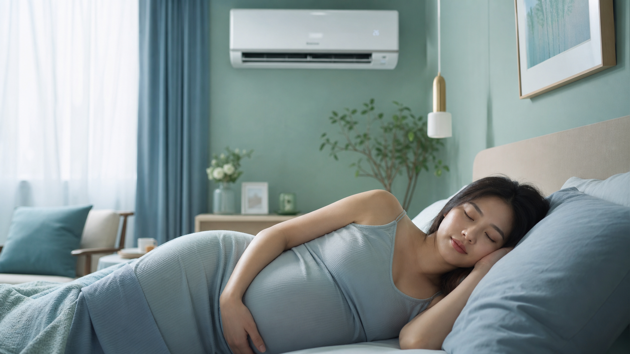 孕晚期夏夜总宫缩？三招教你睡个整觉