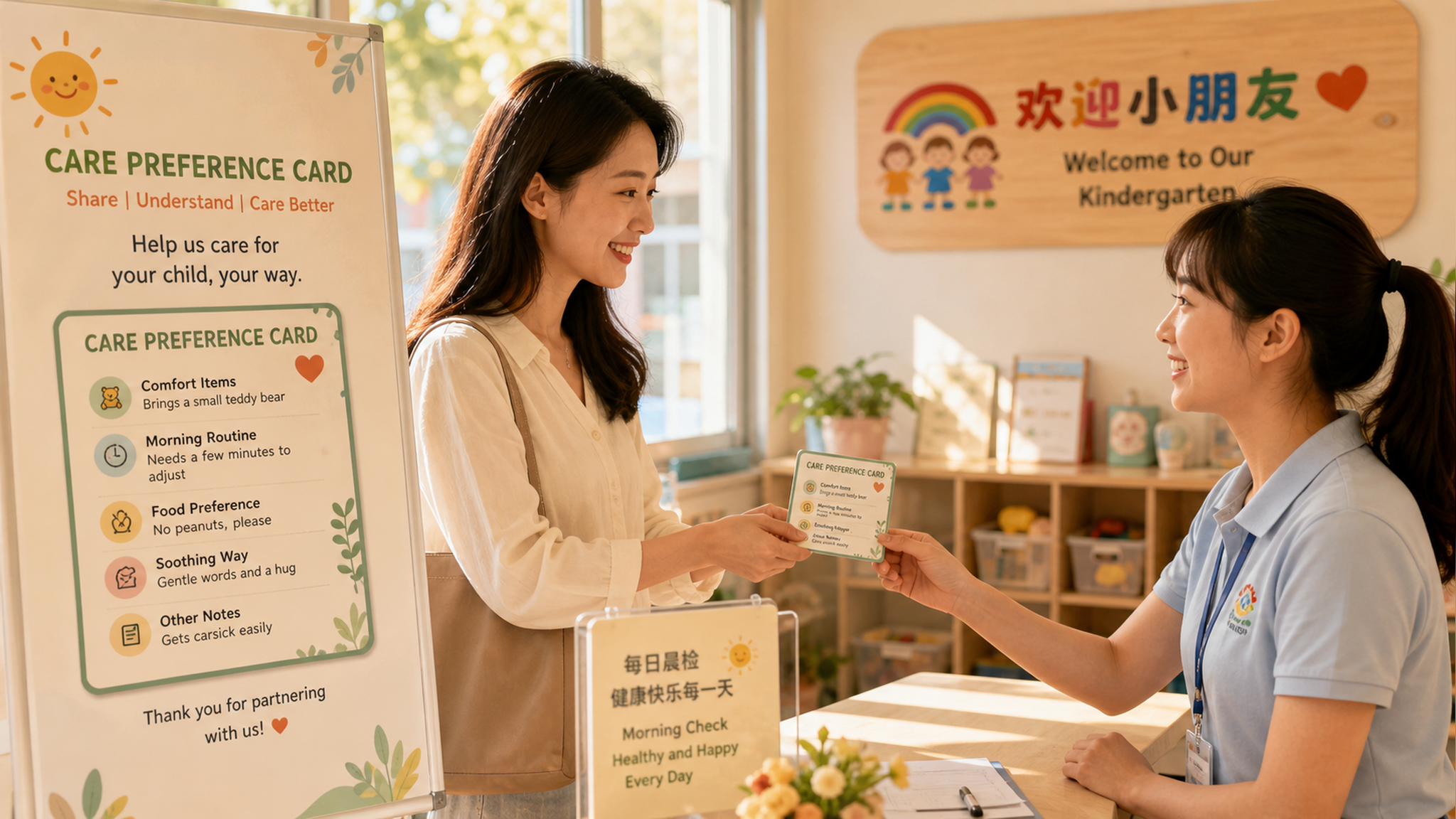 三伏天幼儿园高效报备模板，老师最爱看