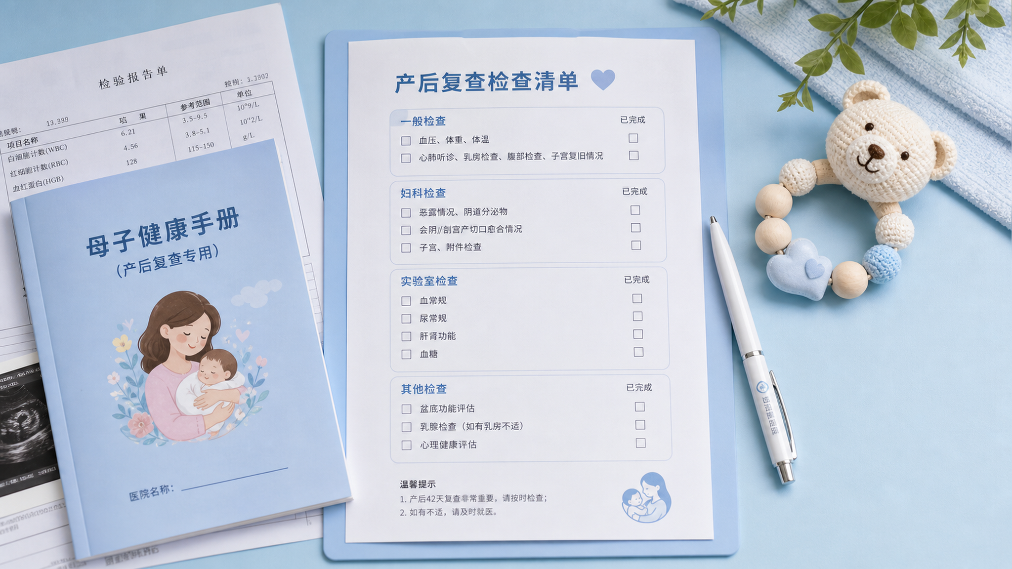 产后42天复查全攻略，一次搞定不踩坑