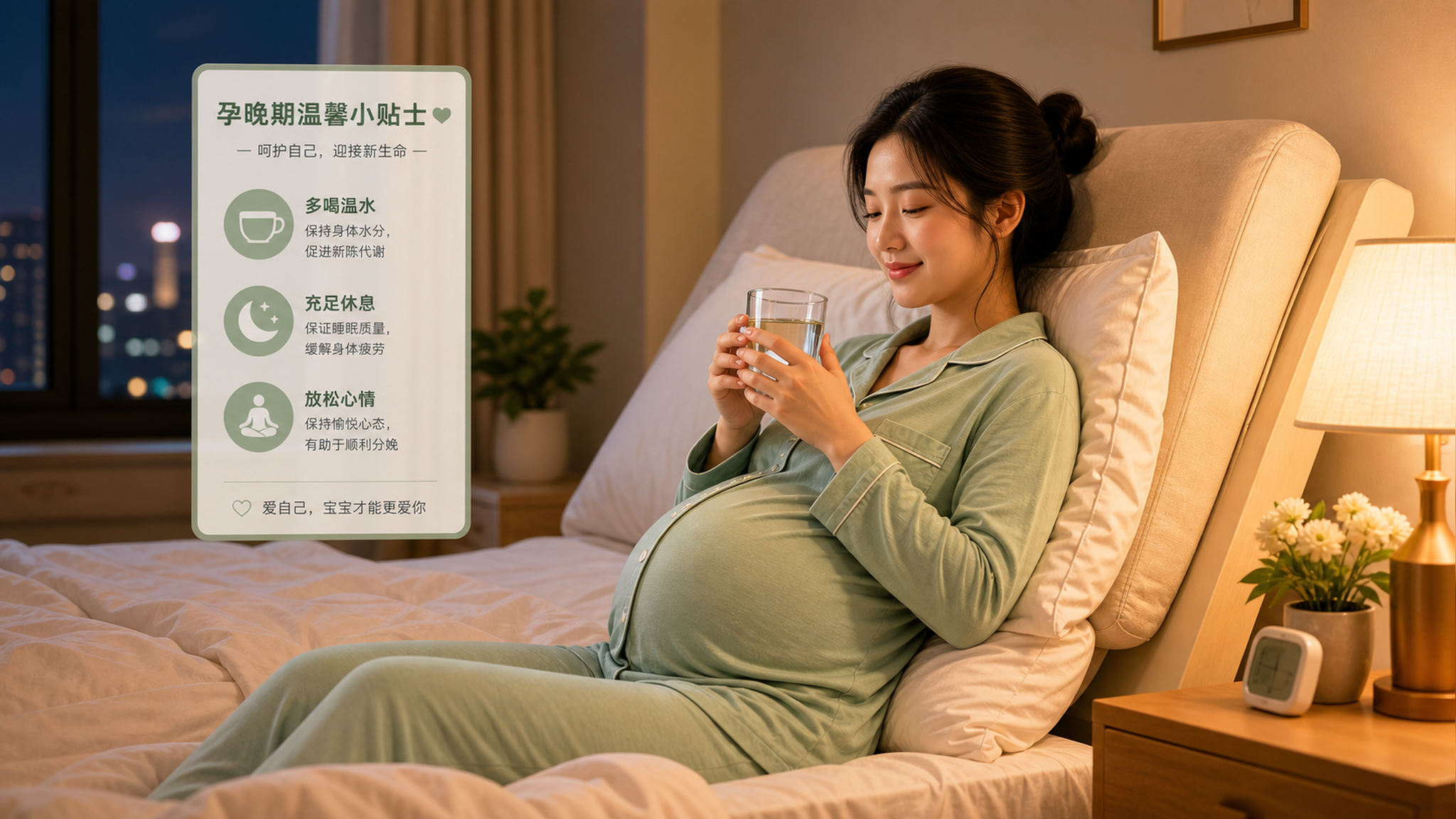 孕期夜间烧心难熬？这几招教你安全止酸