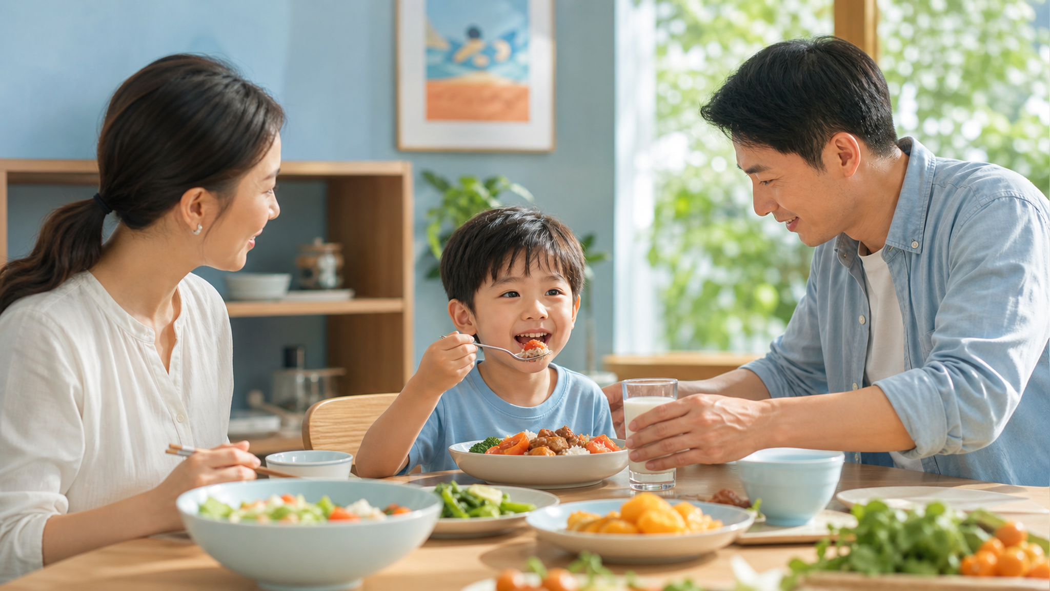 3至6岁长高食谱：三天轮换吃出黄金期