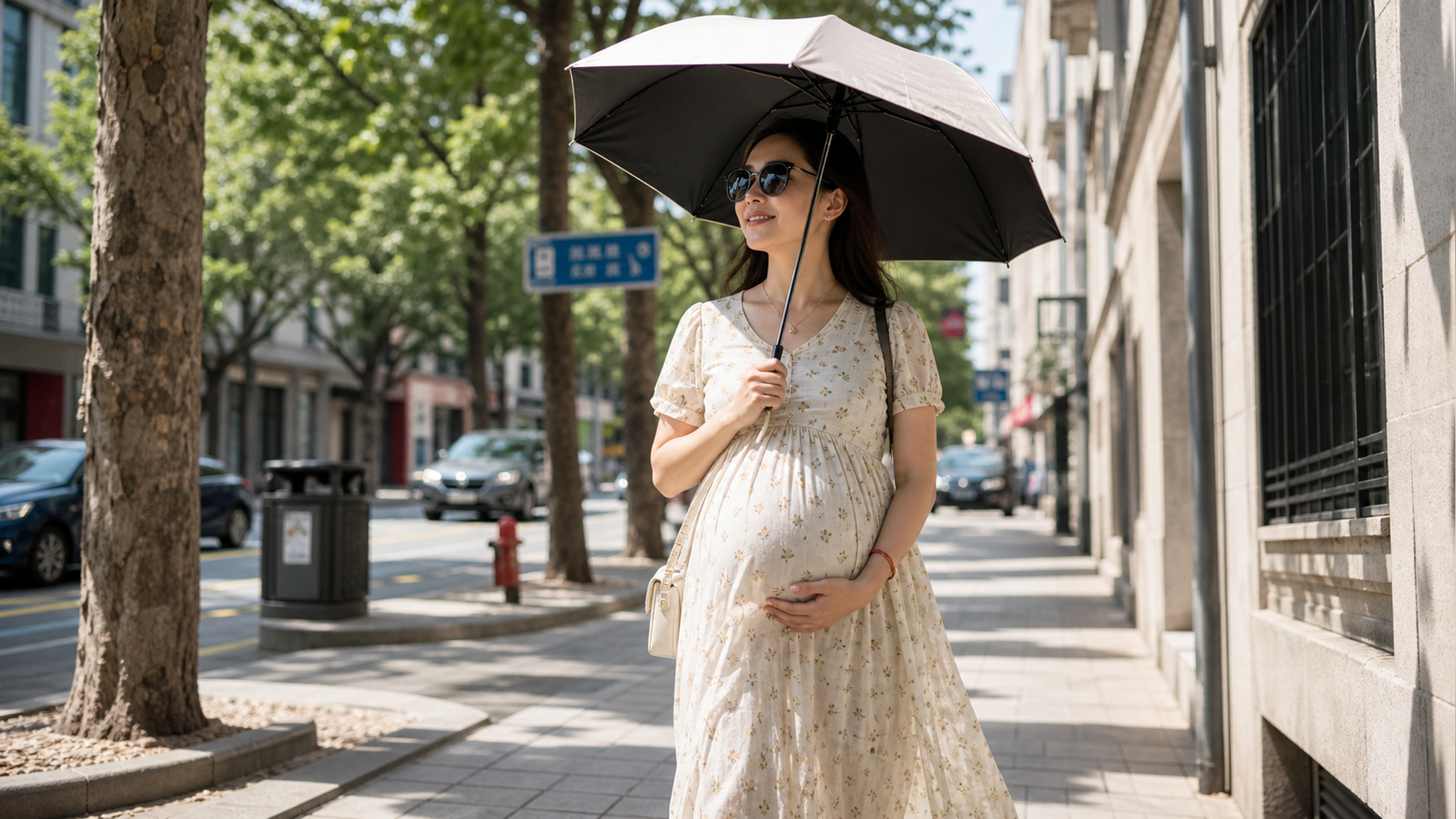 孕妈必看！3招搞定40度地狱级通勤