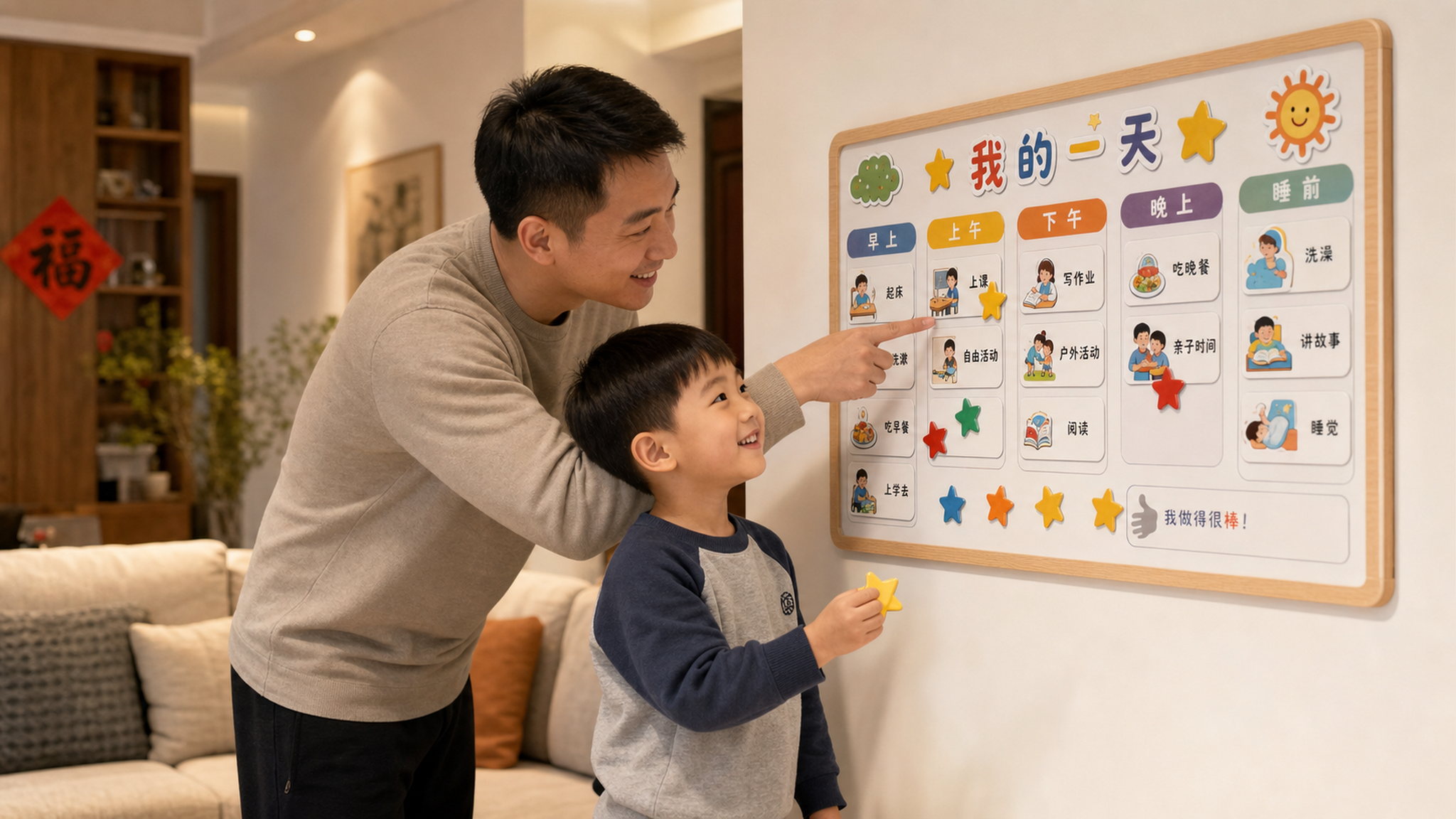 回家就变熊孩子？一招搞定晚间拖拉