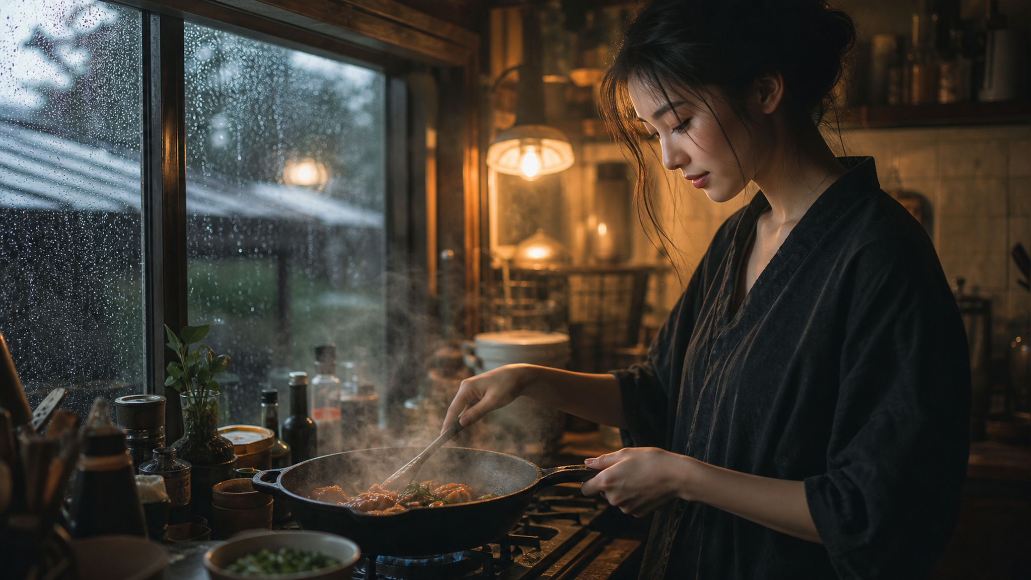 暴雨天拒绝外卖，这盘锅气菜拯救坏心情