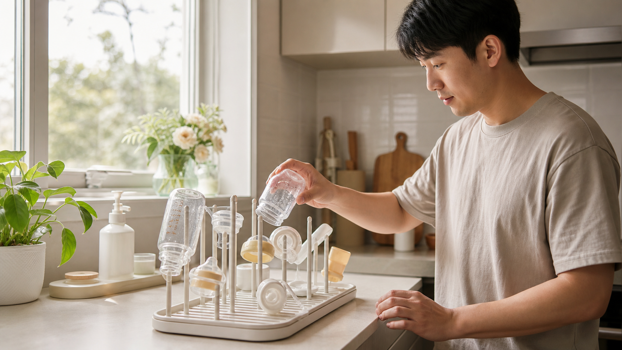 奶瓶总有霉味？三步搞定潮闷天奶具消毒