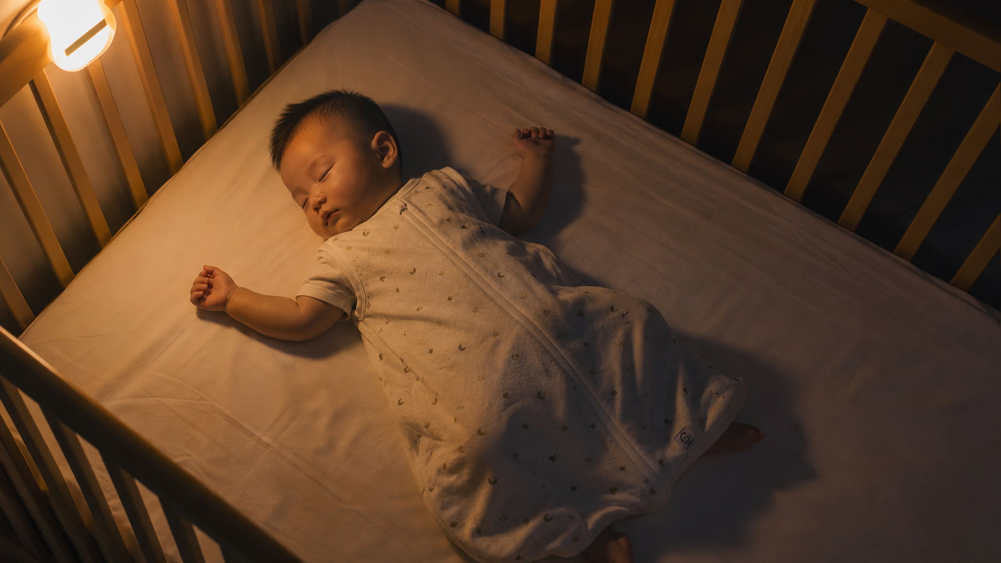 娃半夜狂翻身？三步无感阻断法拯救睡眠