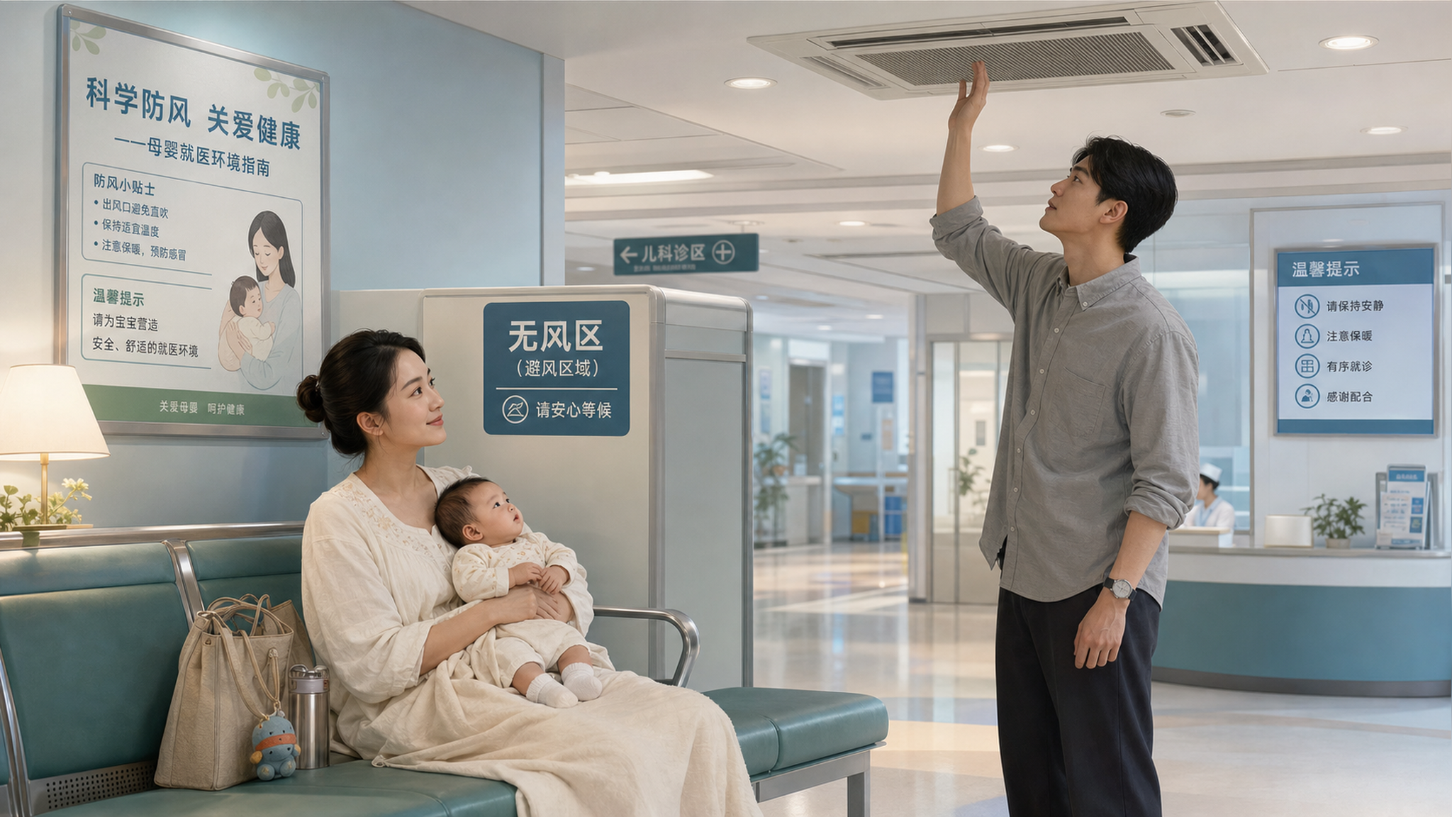 医院冷热交替太坑娃？母婴候诊避坑指南