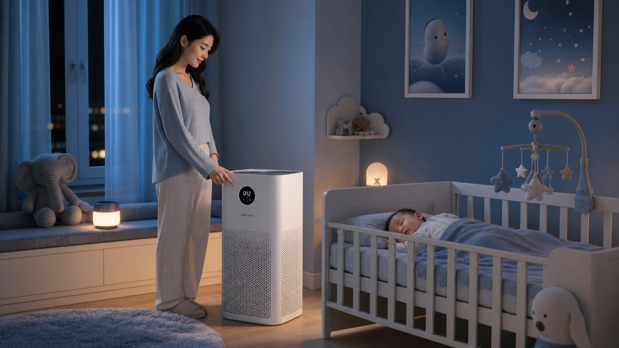 婴儿房闷味重？睡眠档净化器选购指南