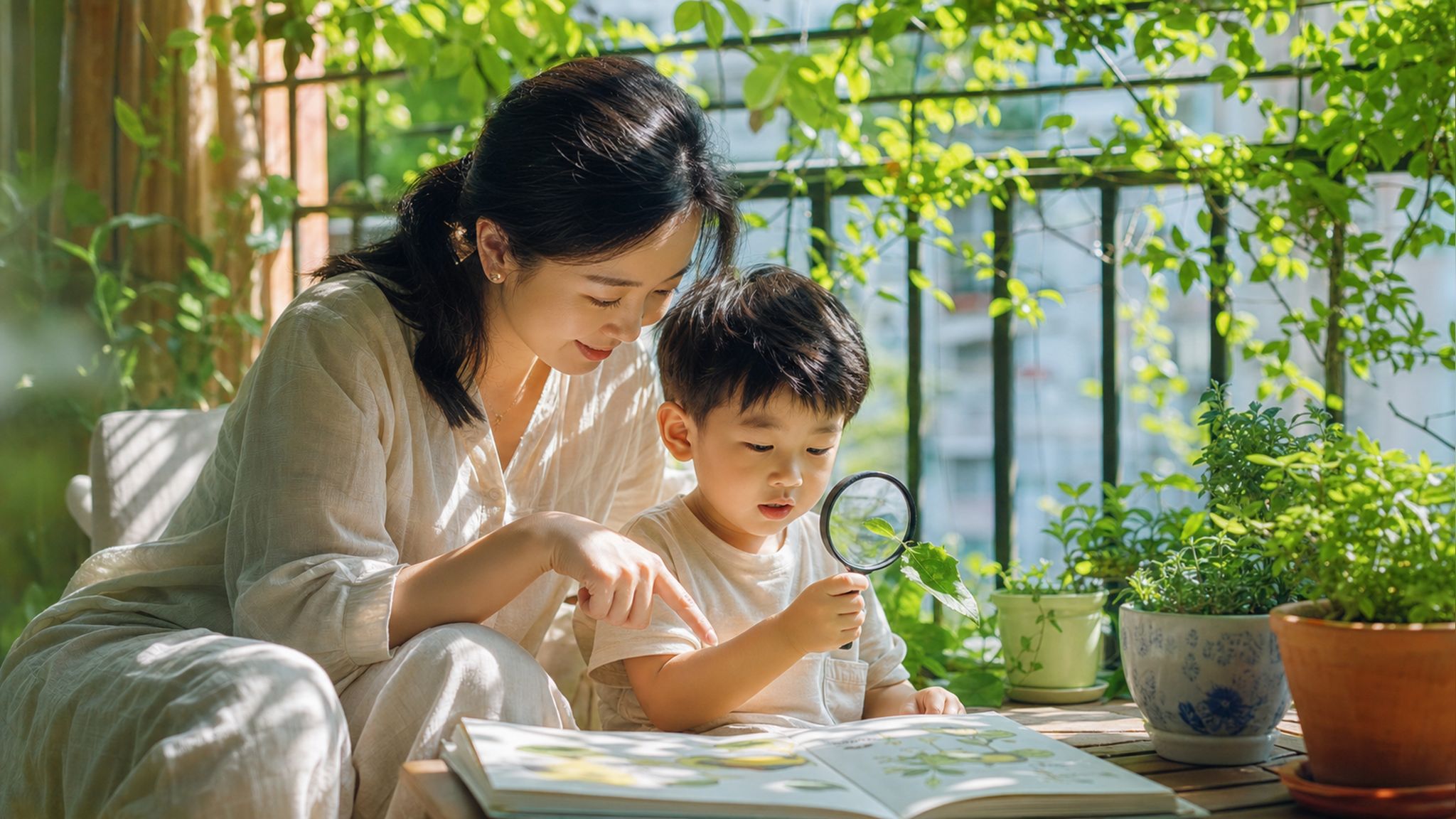 别逼孩子背字了！初夏三步精读法太香了