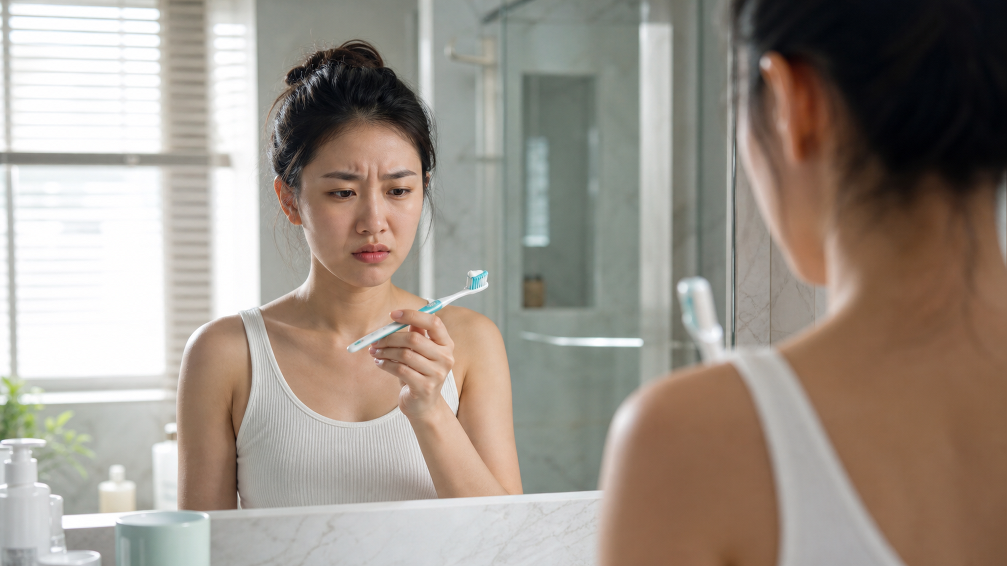 网红美白牙膏毁牙真相：越刷越黄？