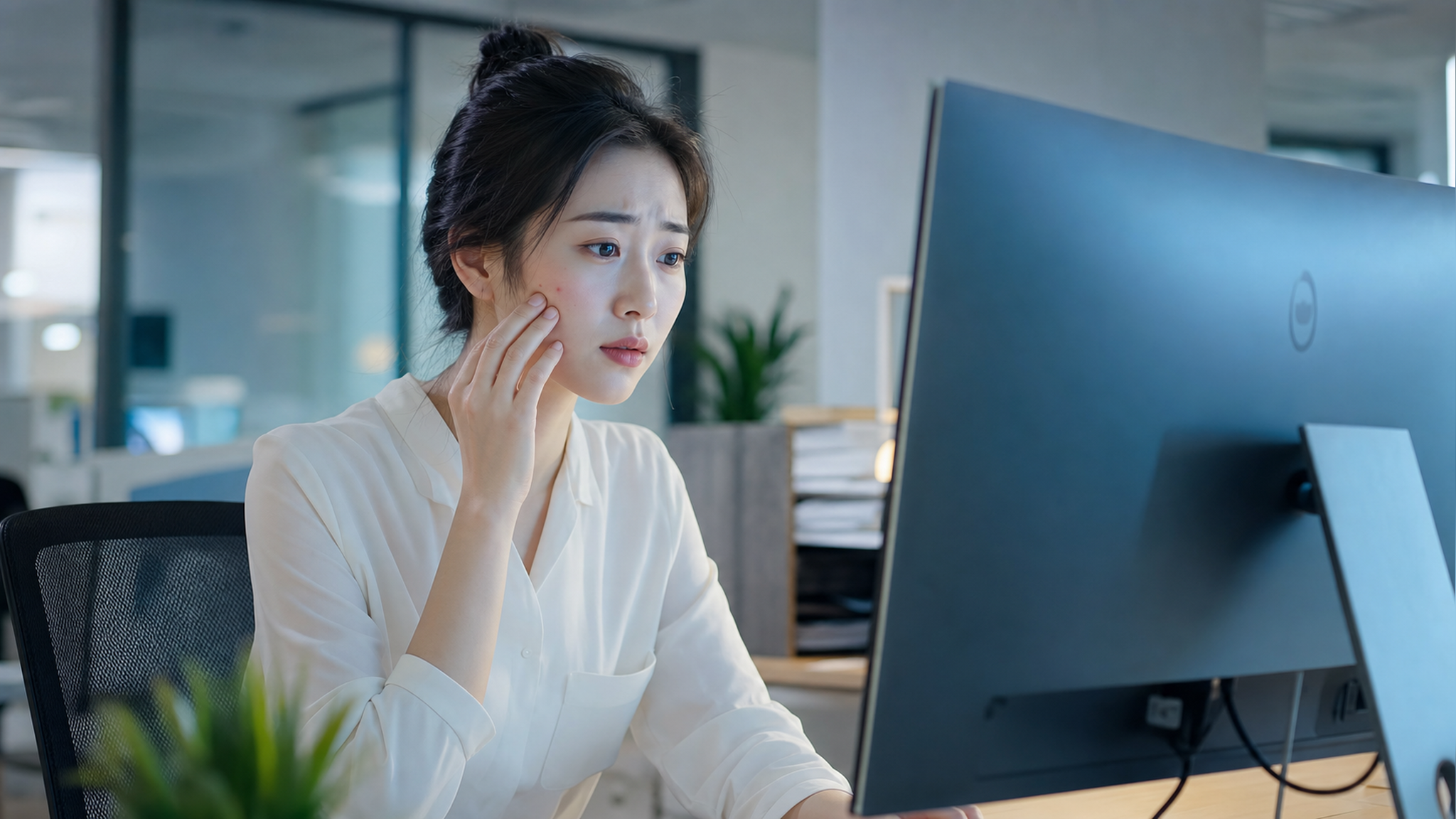 每天对电脑8小时，皮肤真会变老吗？