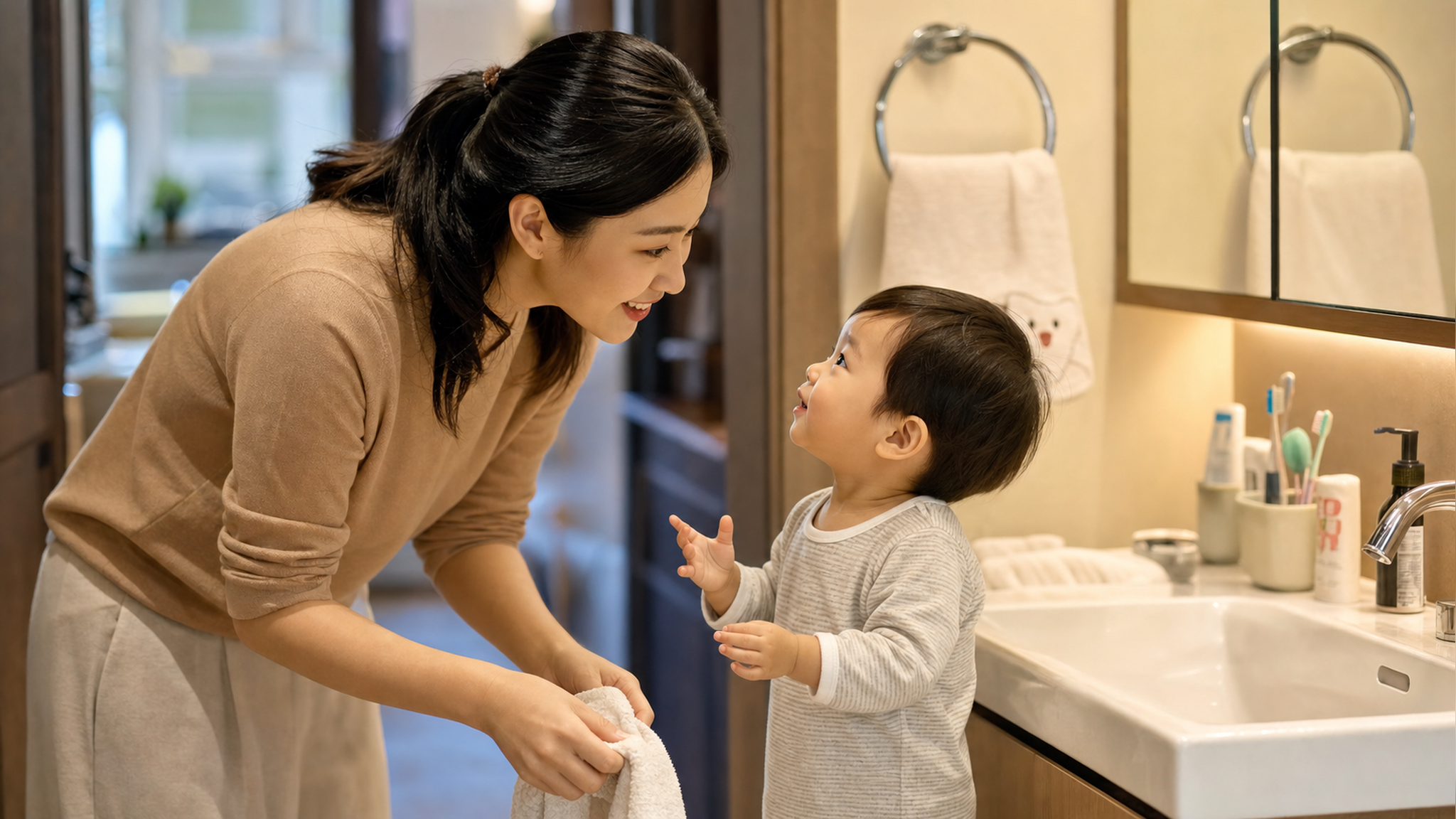别再当保姆式家长！3招让宝宝主动开口