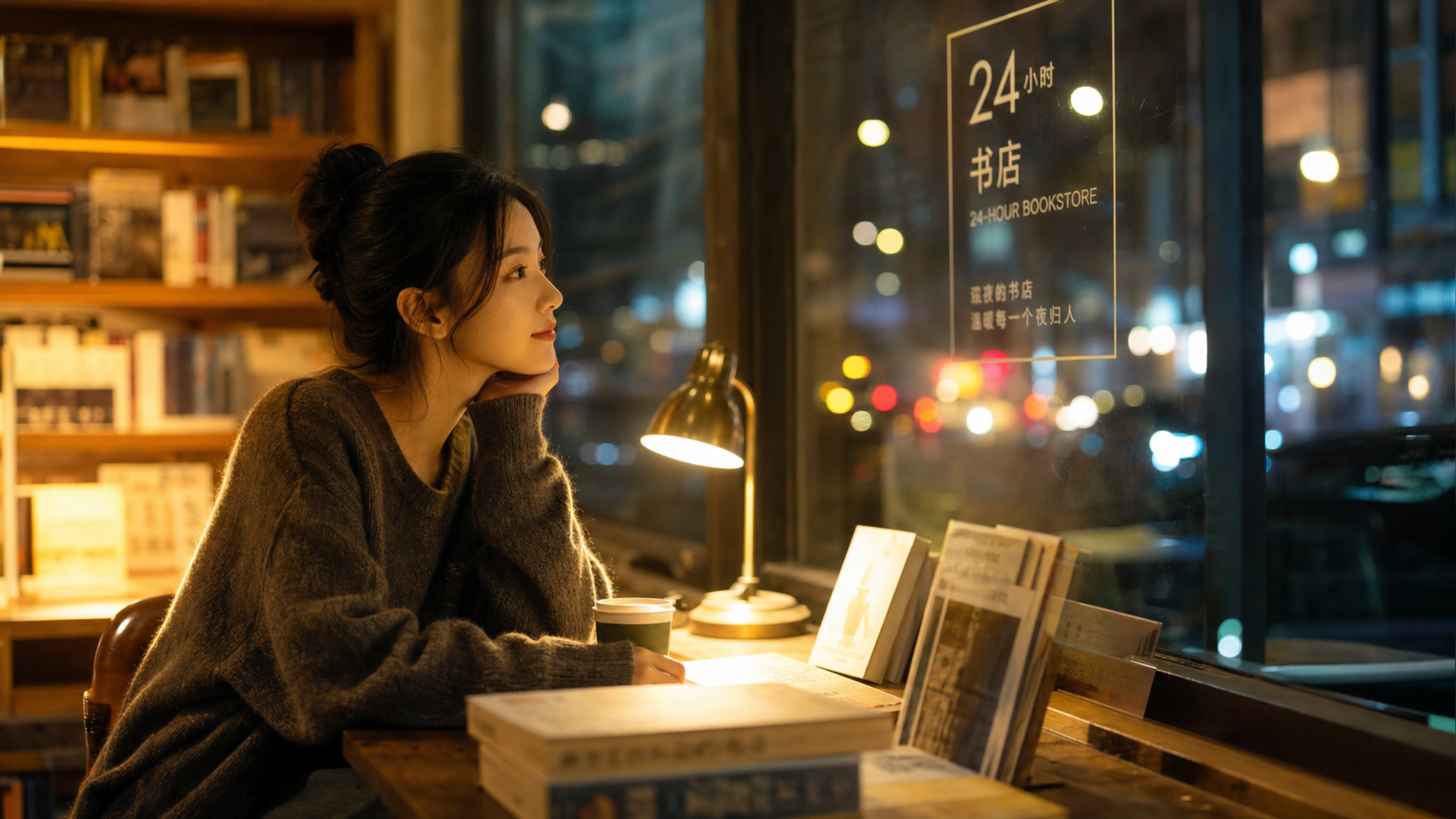 逃离白天的喧嚣，去深夜书店找回自己