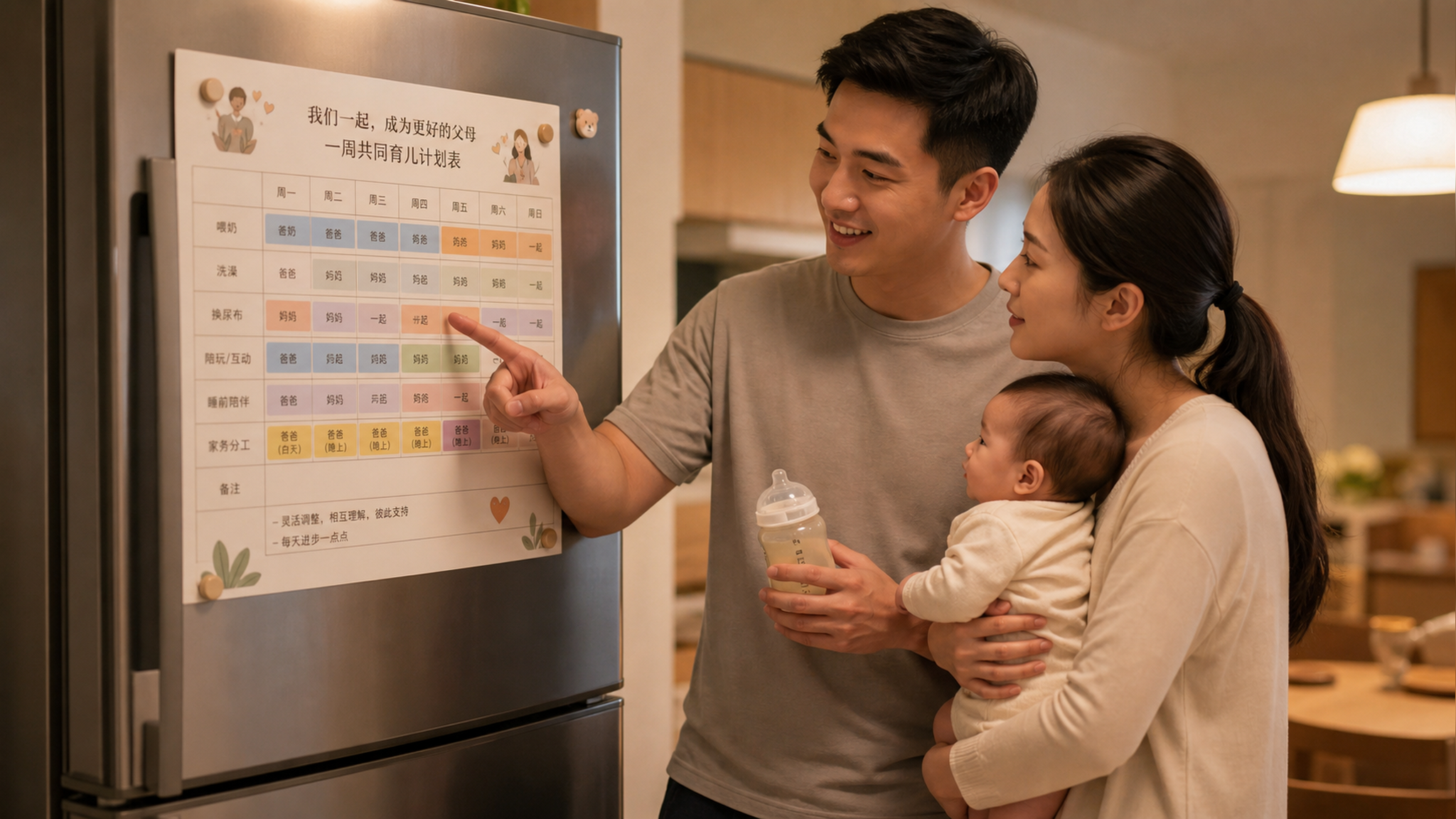 别再羡慕明星老公！四步打造神仙队友