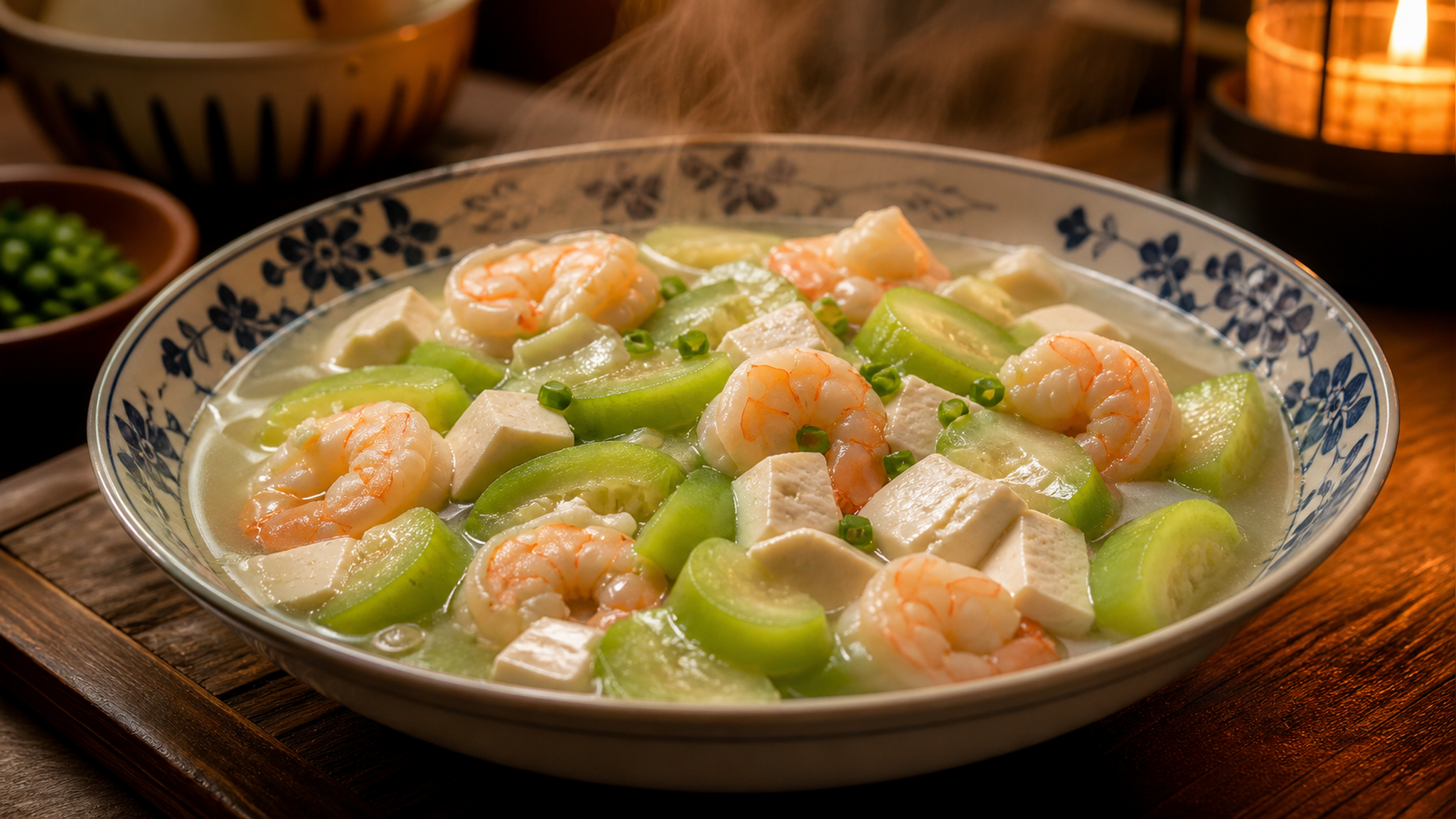 A high-quality food photography shot of a deep cer