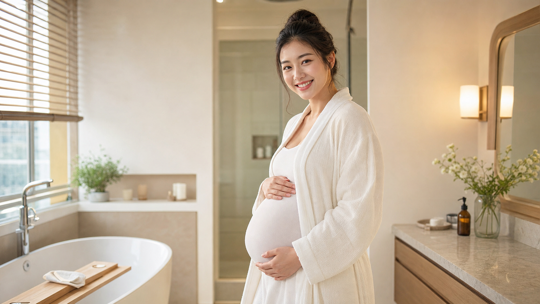 孕妈洗澡越洗越热？这招5分钟搞定