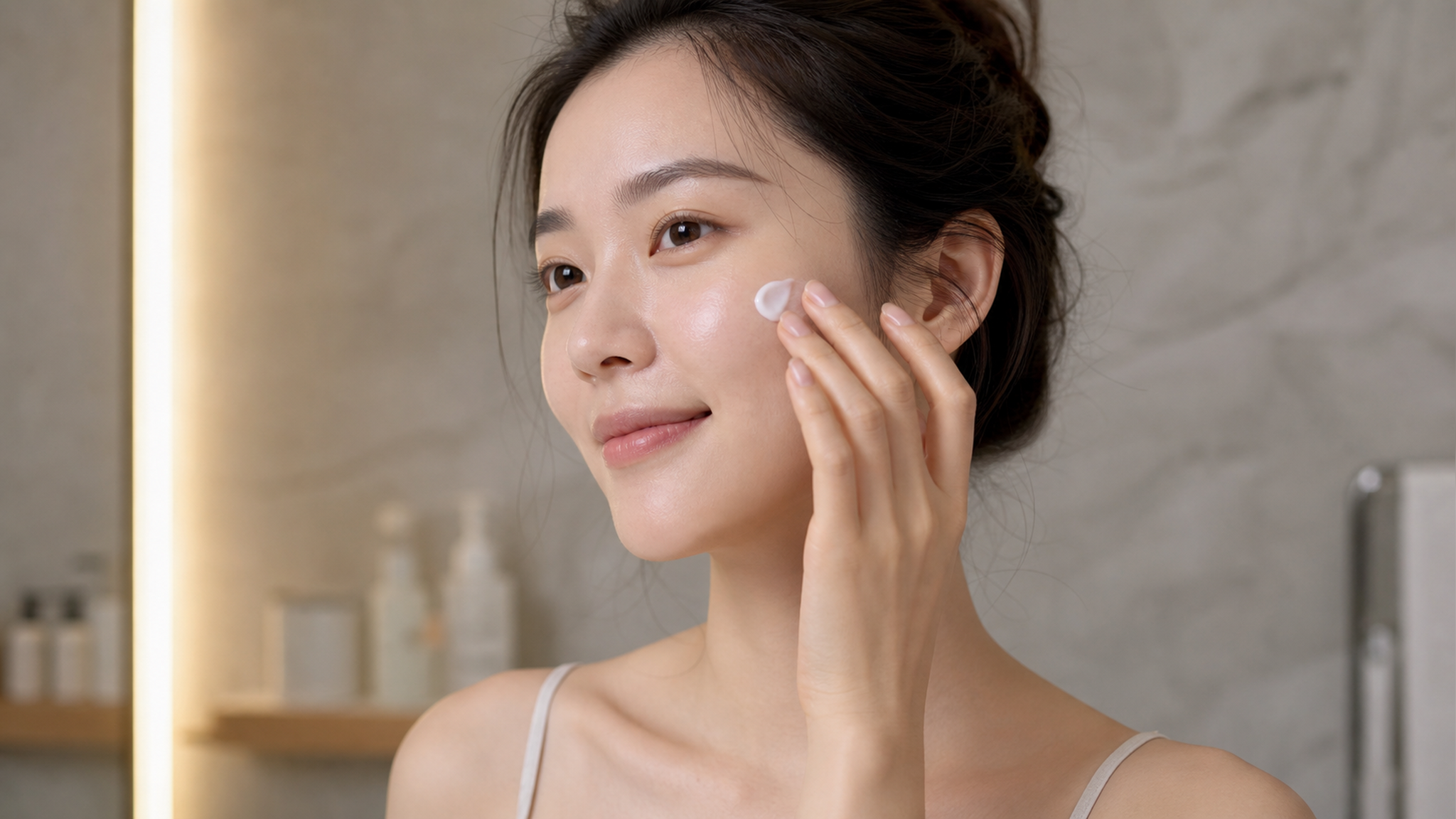 熬夜用维A总爆皮？女星素颜发光秘诀