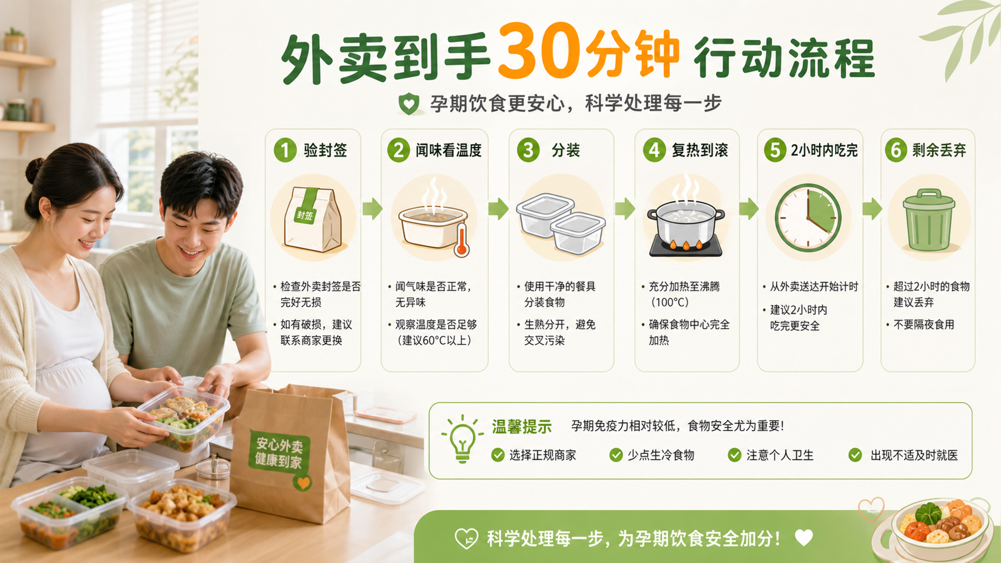 怀孕也想点外卖？这8类高风险先暂停
