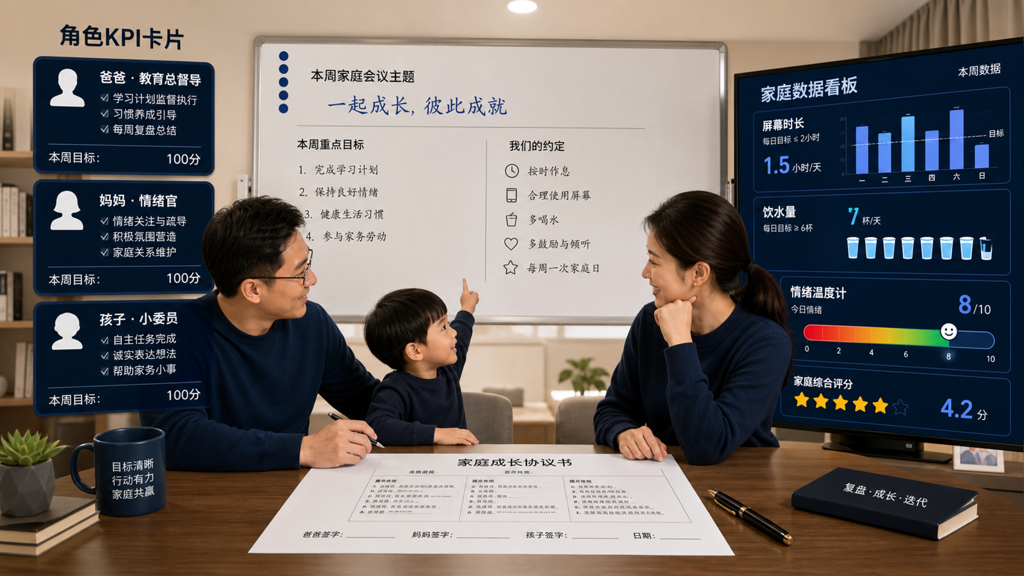 3-6岁是加固期：和神队友爸爸签订“统一战线教育协议”